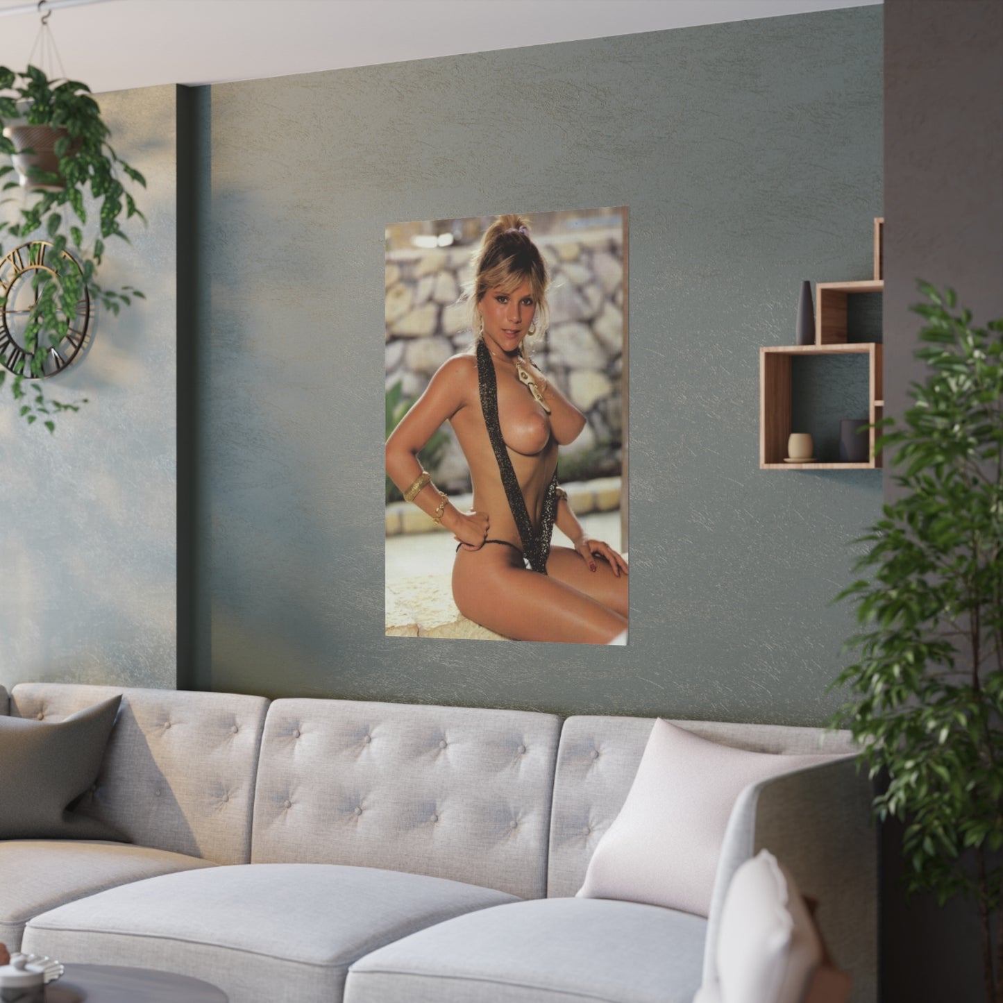 Satin Posters (210gsm) Samantha Fox Nude