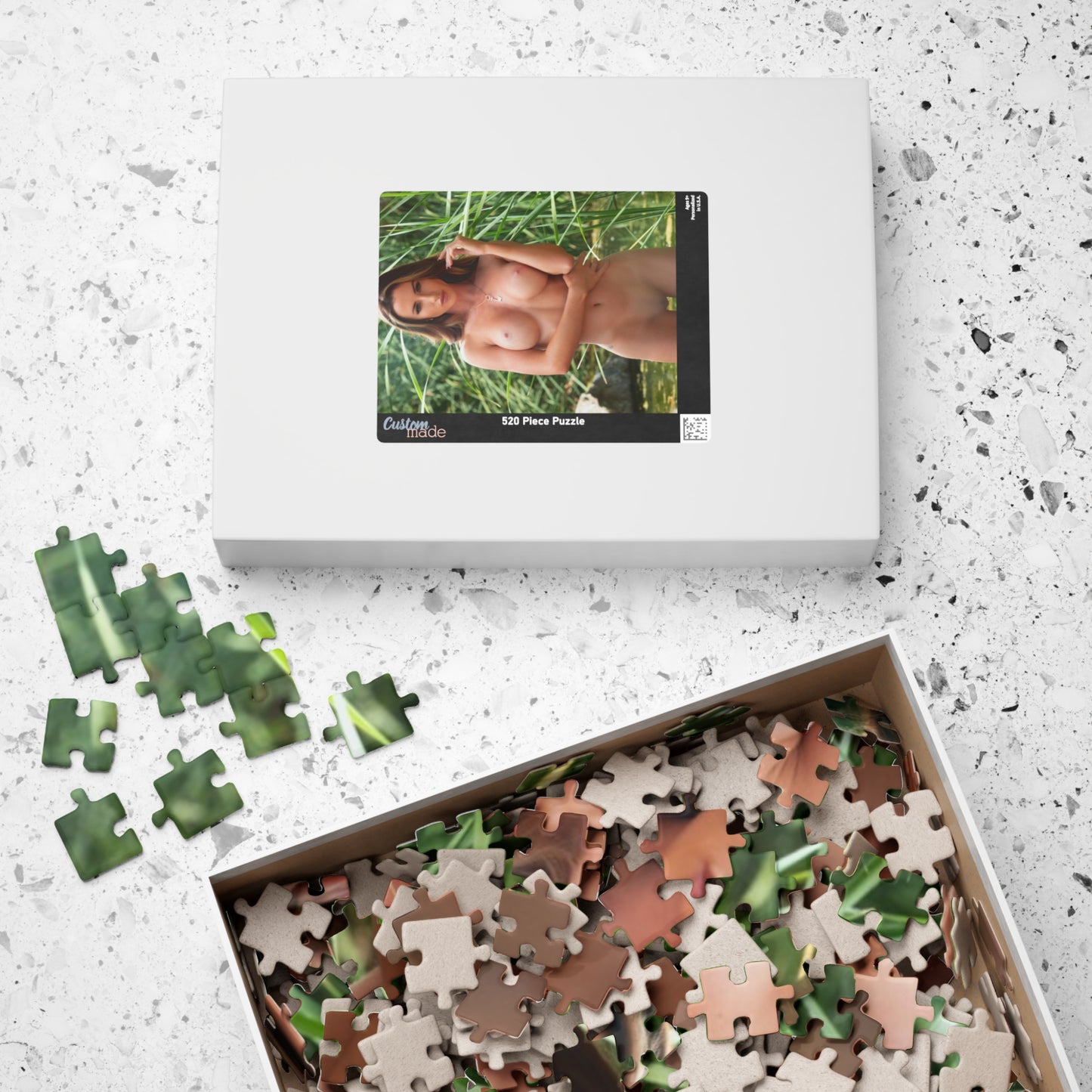 Puzzle (110, 252, 500, 1014-piece) Pet Hanna Carter Nude #2