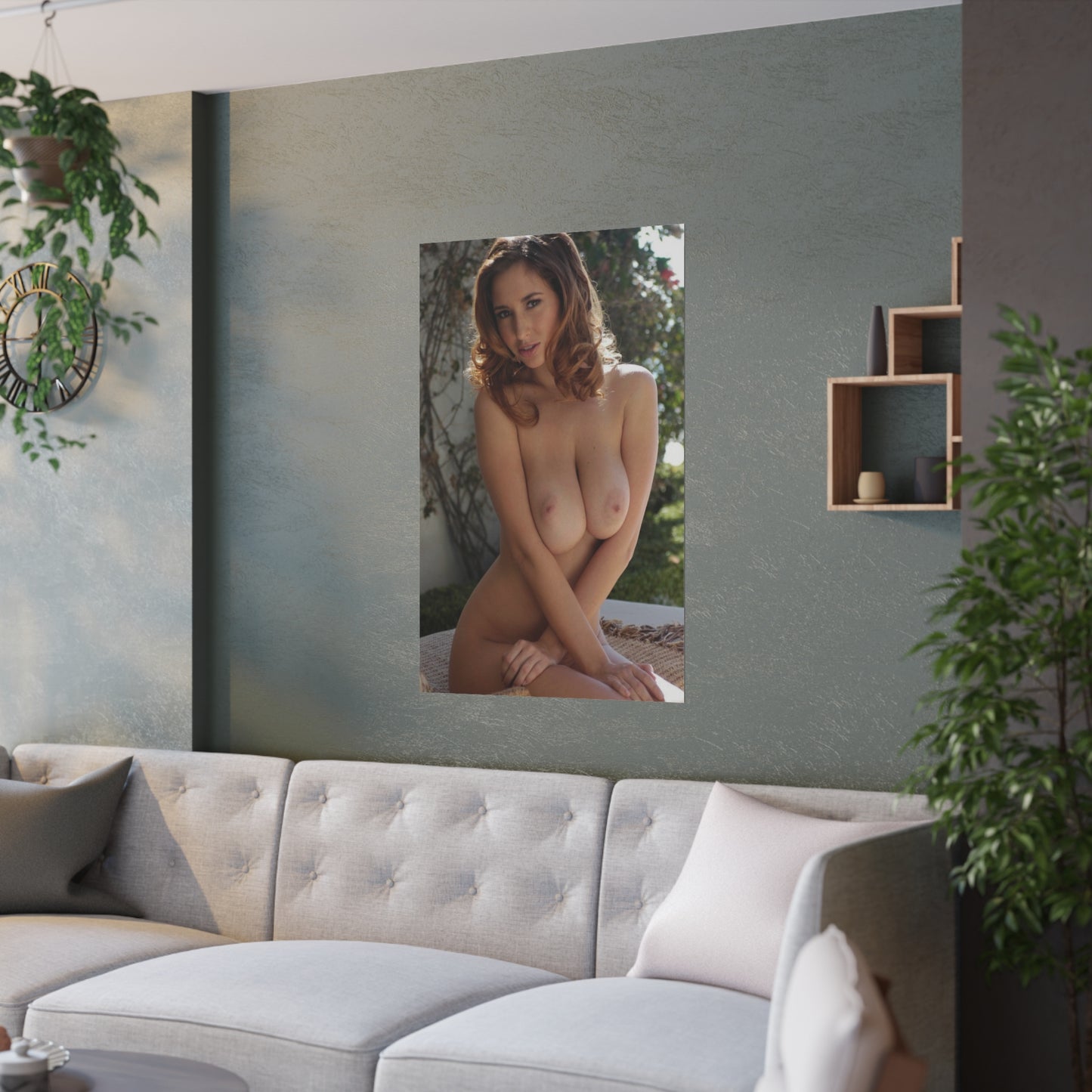 Satin Posters (210gsm) Shay Laren Nude