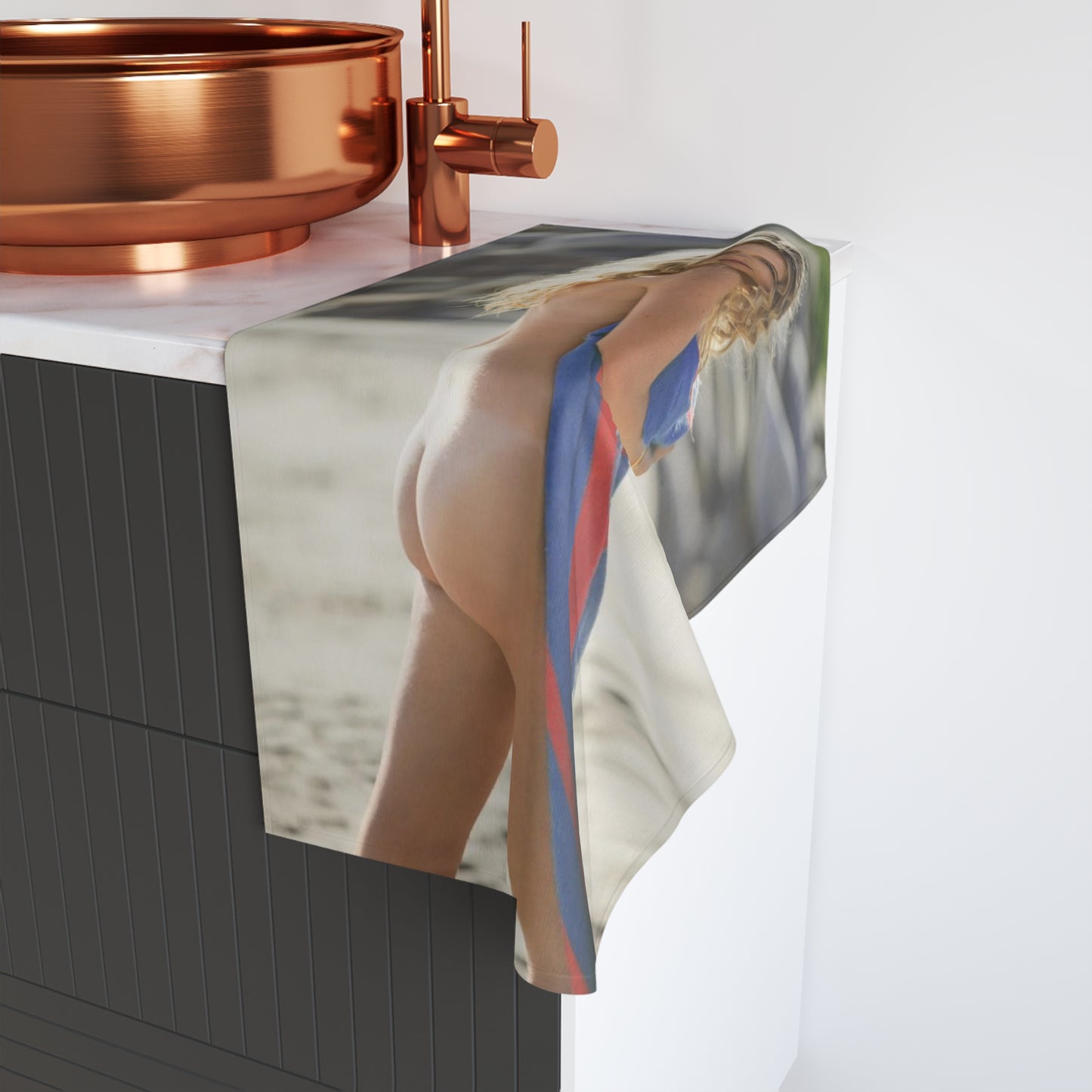 Hand Towel Playboy Playmate August 2016 Valerie van der Graaf