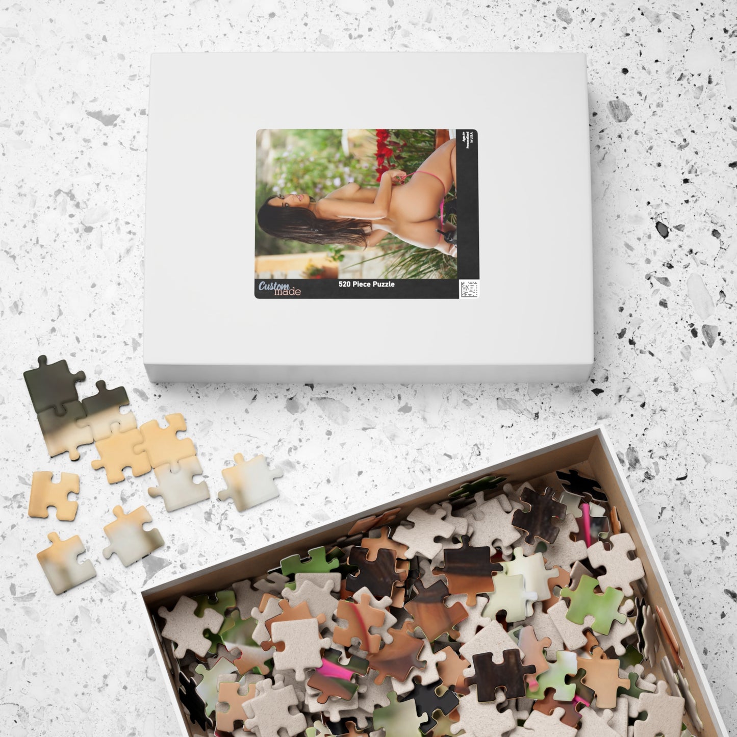 Puzzle (110, 252, 500, 1014-piece) Penthouse Pet August 2014 Layla Sin