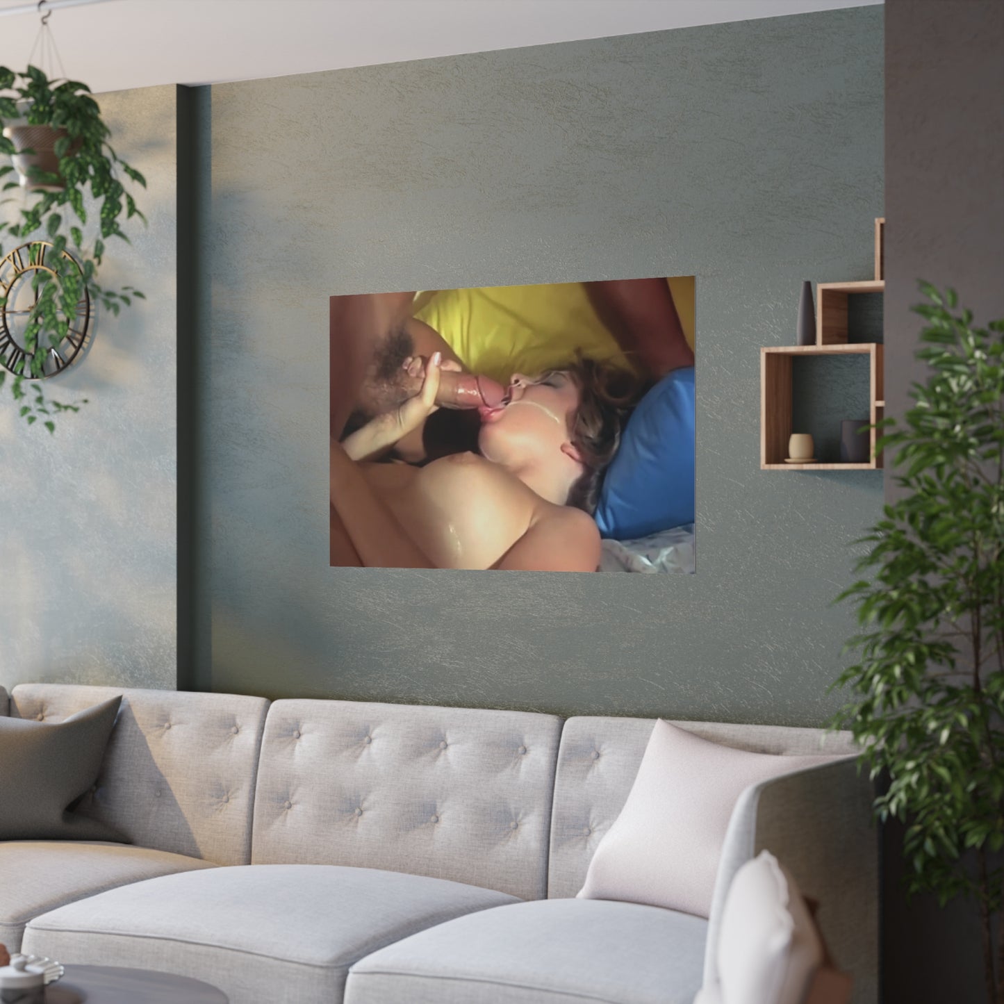 Satin Posters (210gsm) Traci Lords Naked Nude Retro