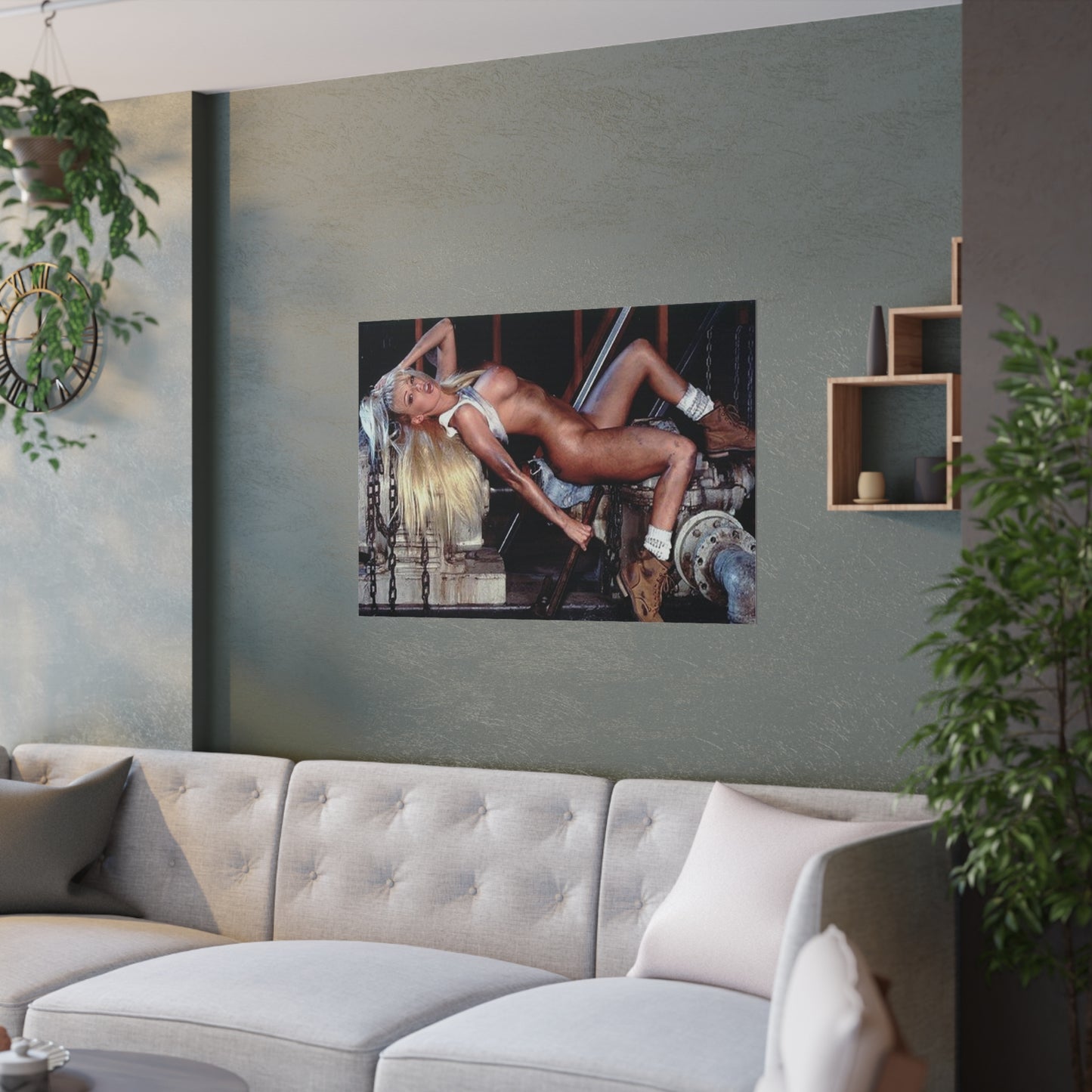 Satin Posters (210gsm) Pornstar Jenna Jameson Nude
