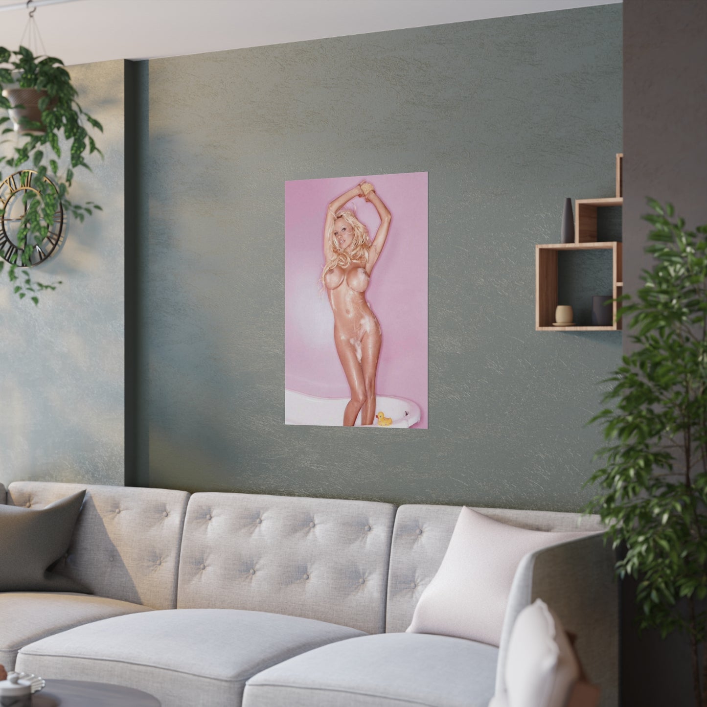 Satin Posters (210gsm) Pamela Nude