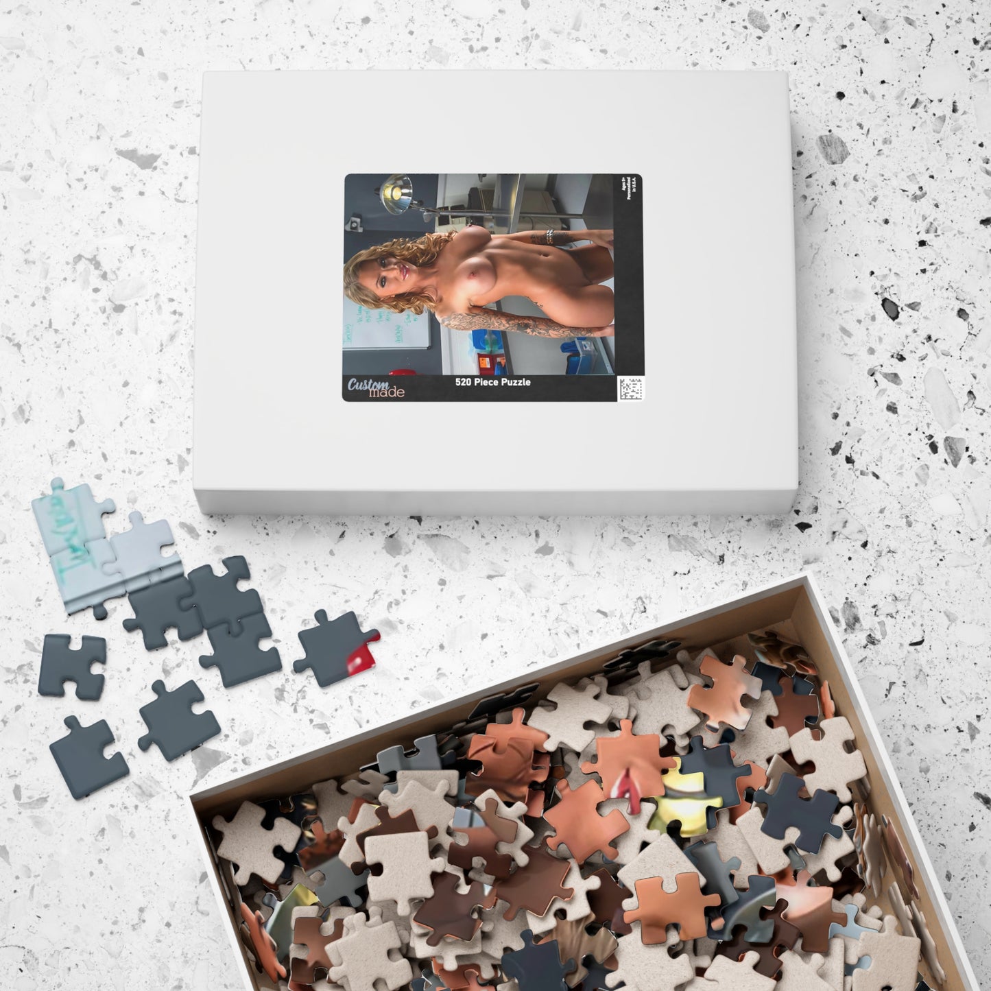 Puzzle (110, 252, 520, 1014-piece) Adult Star Juelz Ventura Nude