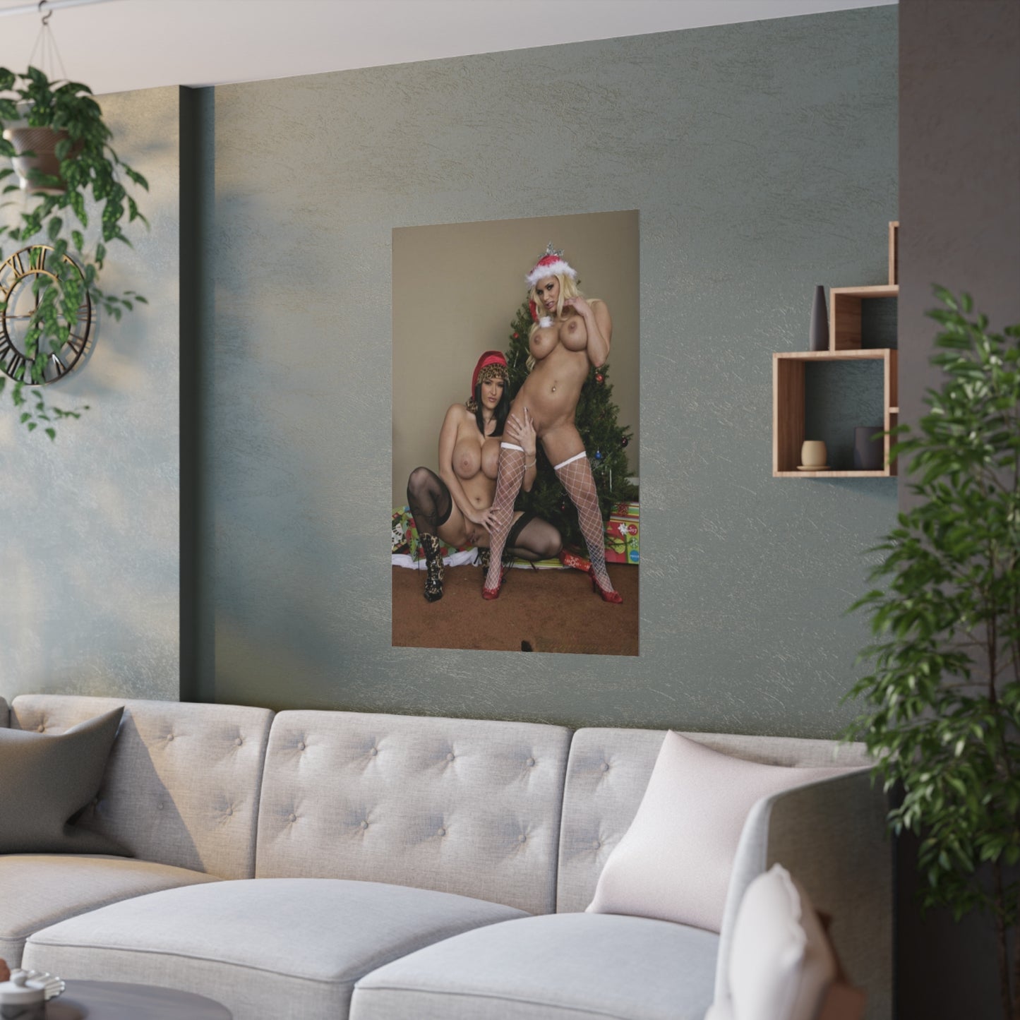 Satin Posters (210gsm) Shyla Stylez and Carmella Bing Nude