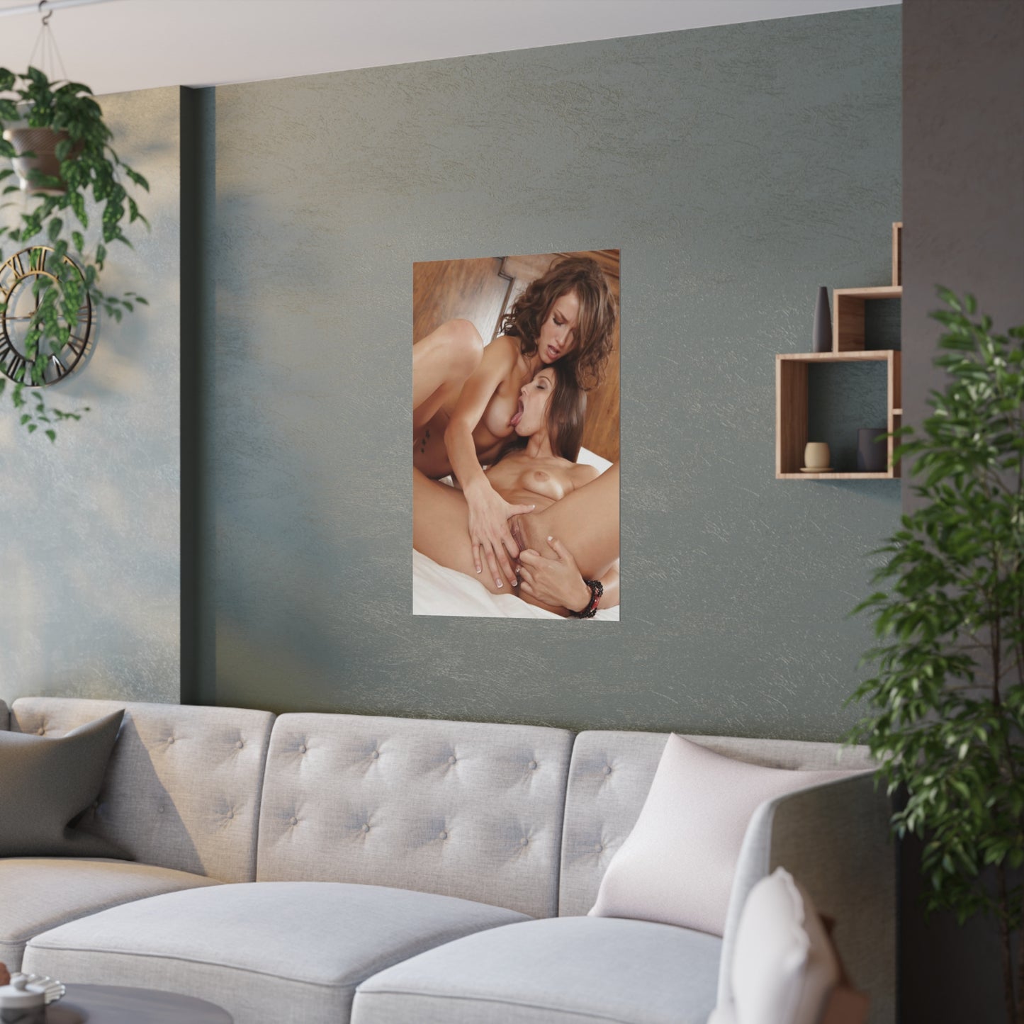 Satin Posters (210gsm) Malena Morgan Nude