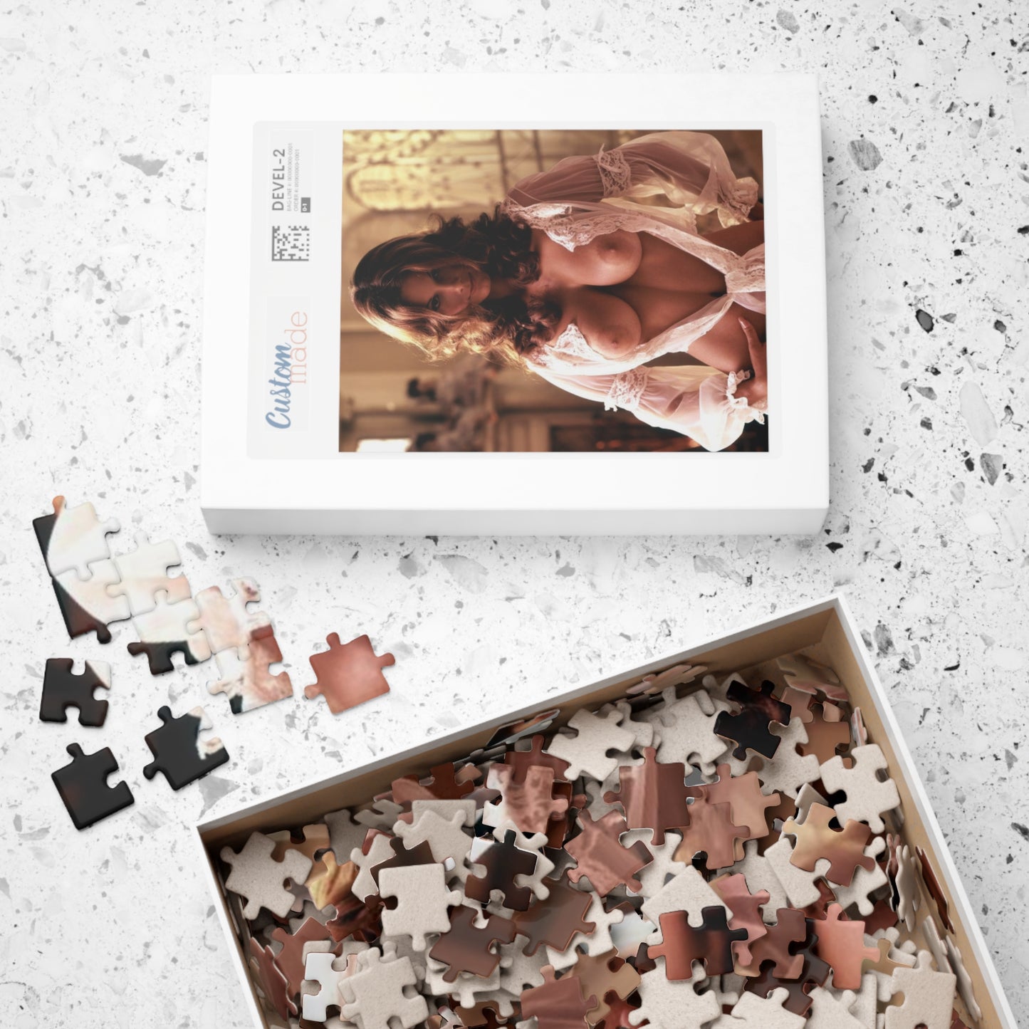 Puzzle (110, 252, 500, 1014-piece) Playboy Playmate January 1974 Nancy Cameron