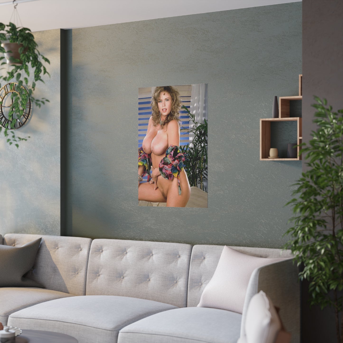 Satin Posters (210gsm) Retro Porn Star Tracey Adams