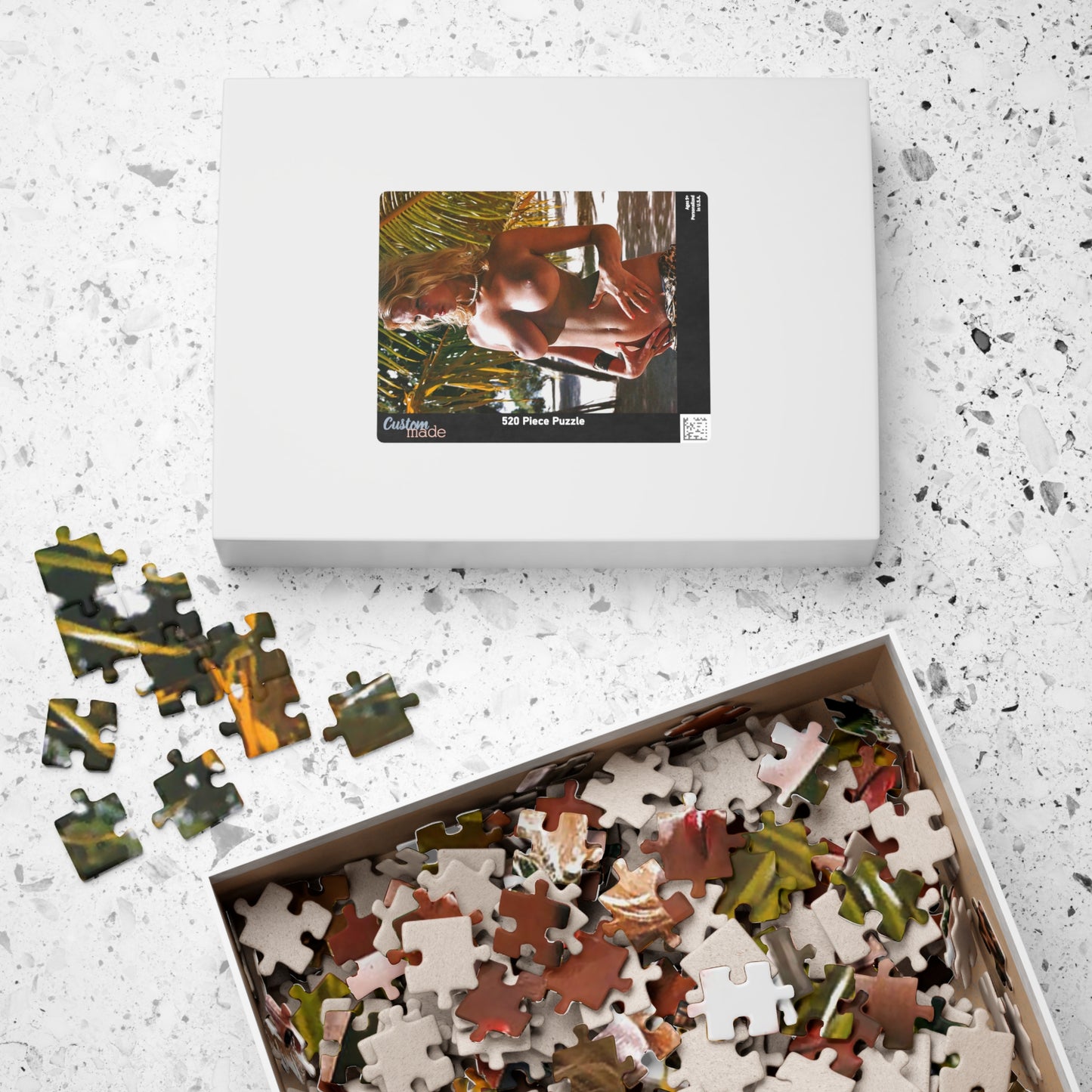 Puzzle (110, 252, 500, 1014-piece) Vintage French Pornstar Brigitte Lahaie
