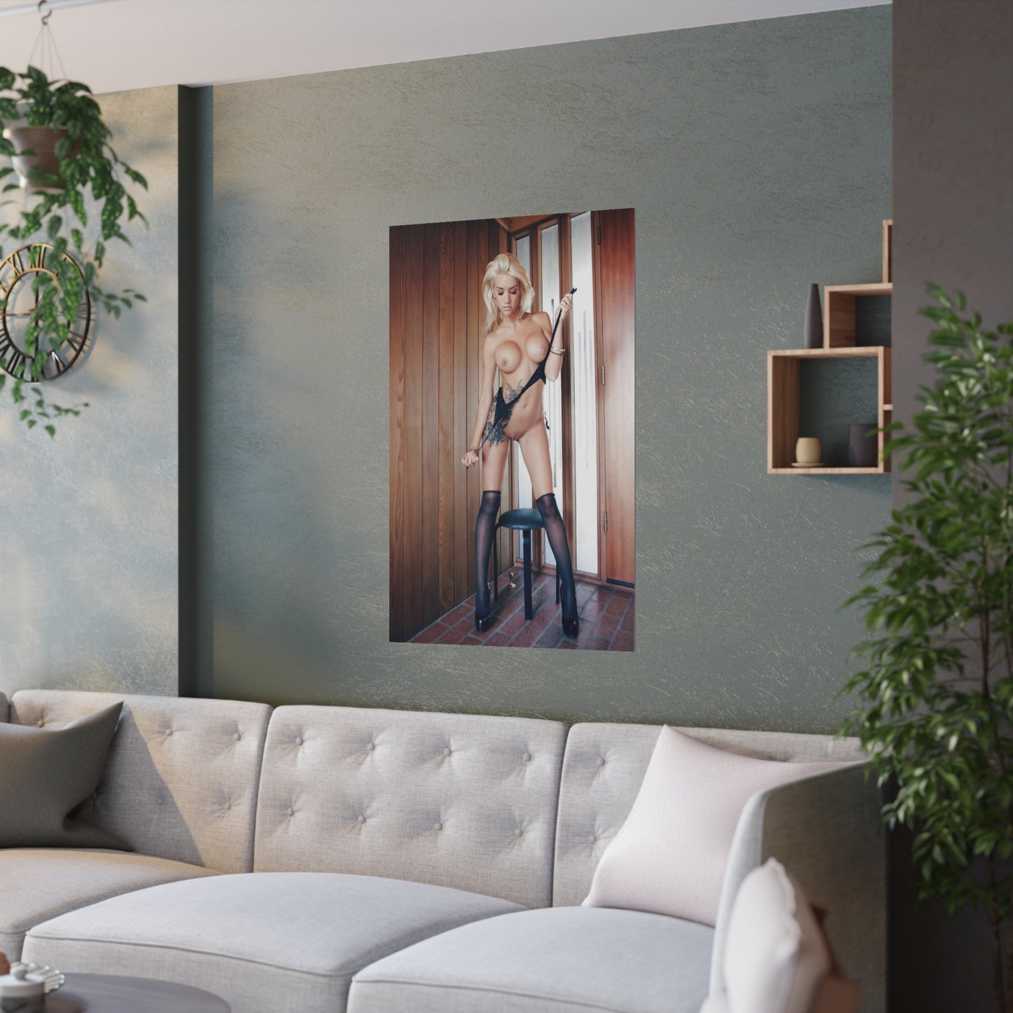 Satin Posters (210gsm) Taylor Seinturier Nude