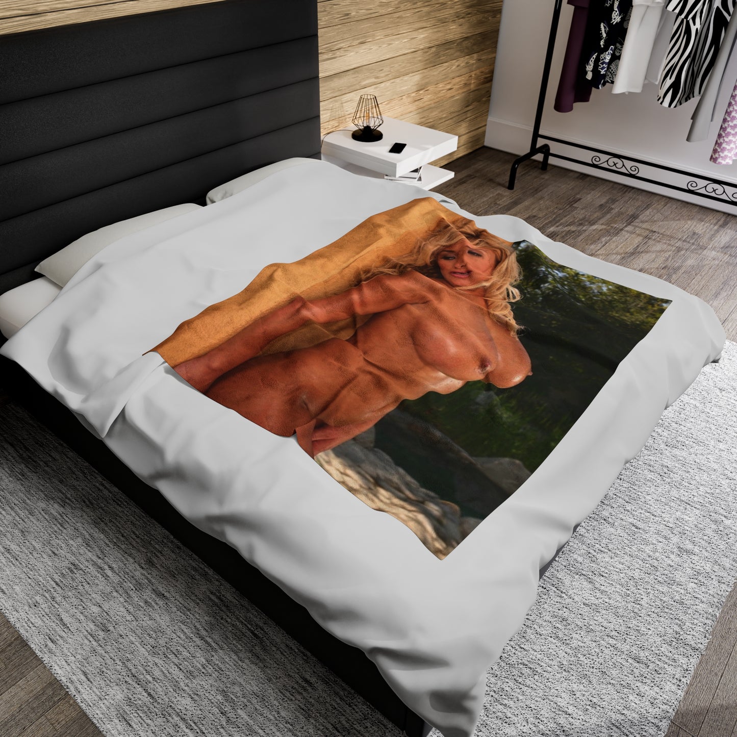 Velveteen Plush Blanket Pornstar Shyla Stylez Nude