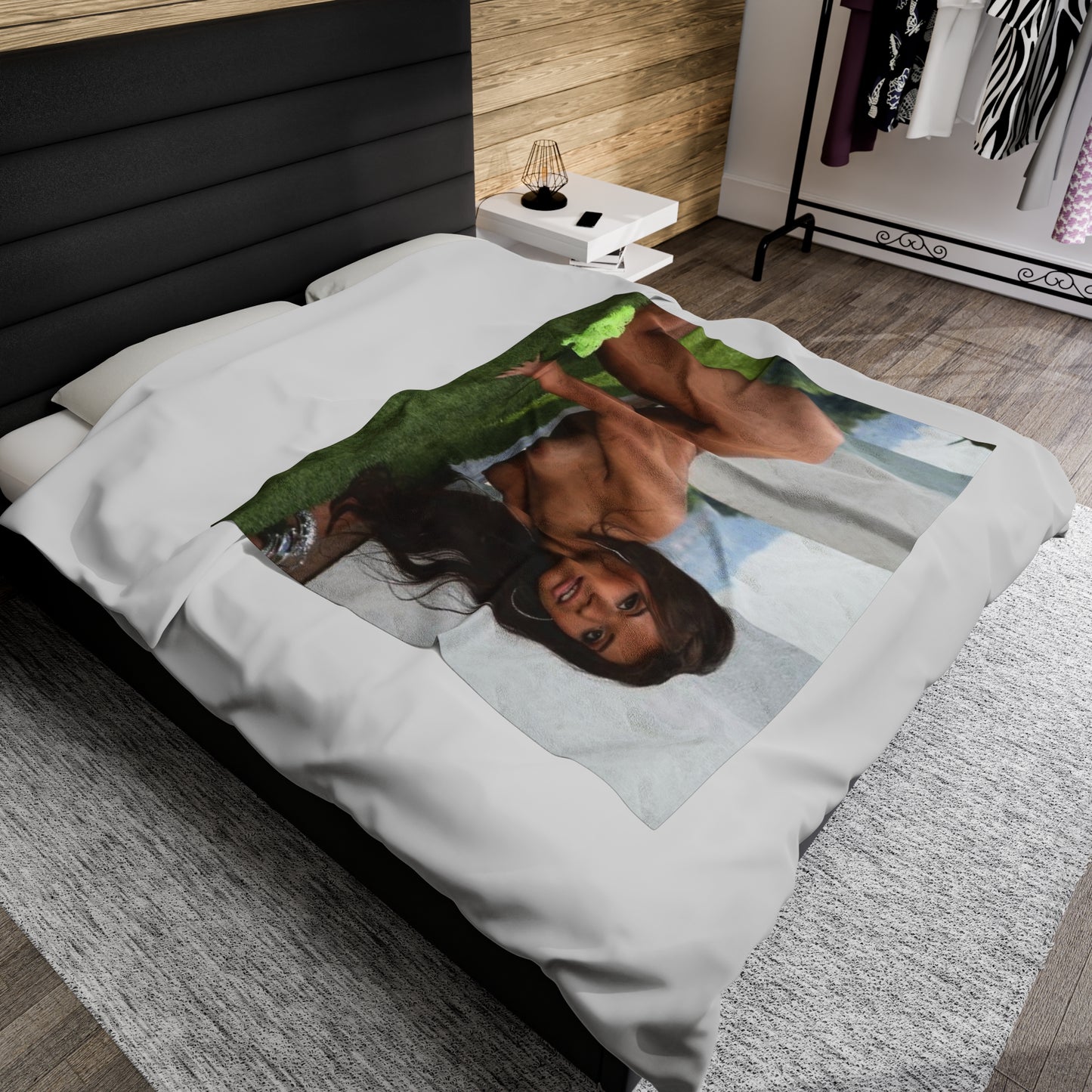Velveteen Plush Blanket Porn Star Jynx Maze Nude