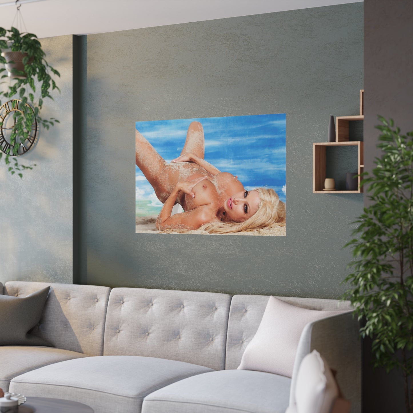 Satin Posters (210gsm) Penthouse Pet April 2012 Gina Lynn