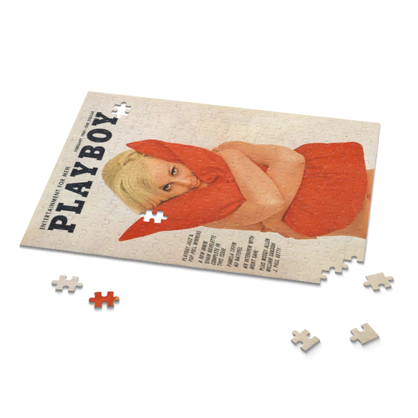Puzzle (120, 252, 500-Piece) Playboy Cover February 1969