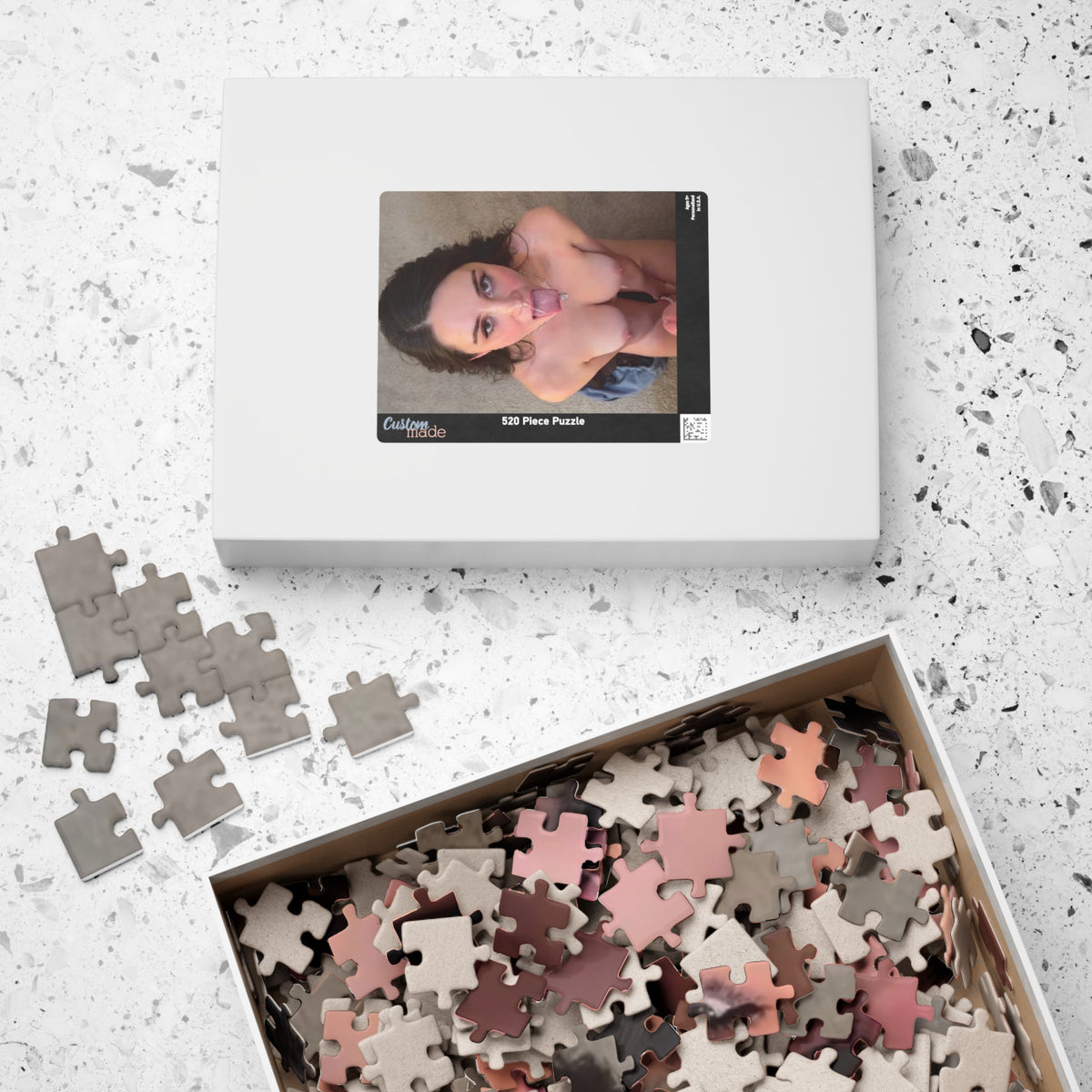 Puzzle (110, 252, 520, 1014-piece) Teen Getting a Facial