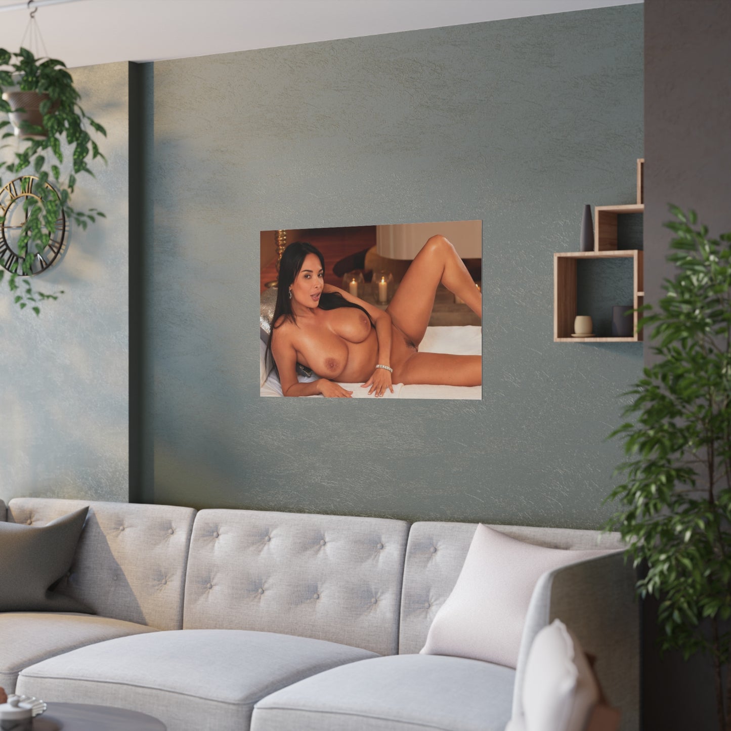 Satin Posters (210gsm) Porn Star Anissa Kate Nude