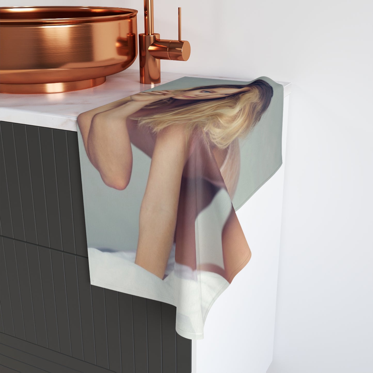 Hand Towel Playboy Playmate December 2016 Eniko Mihalik