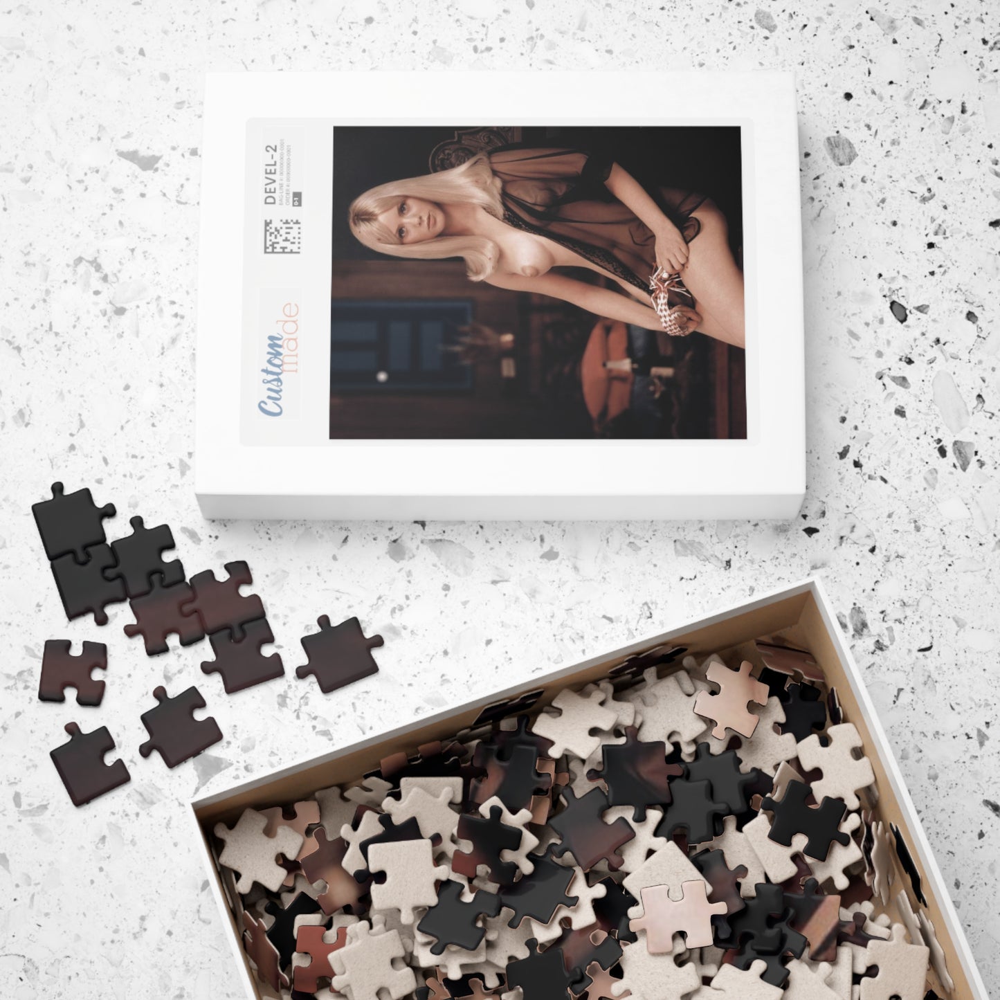 Puzzle (110, 252, 500, 1014-piece) Playboy Playmate January 1968 Connie Kreski