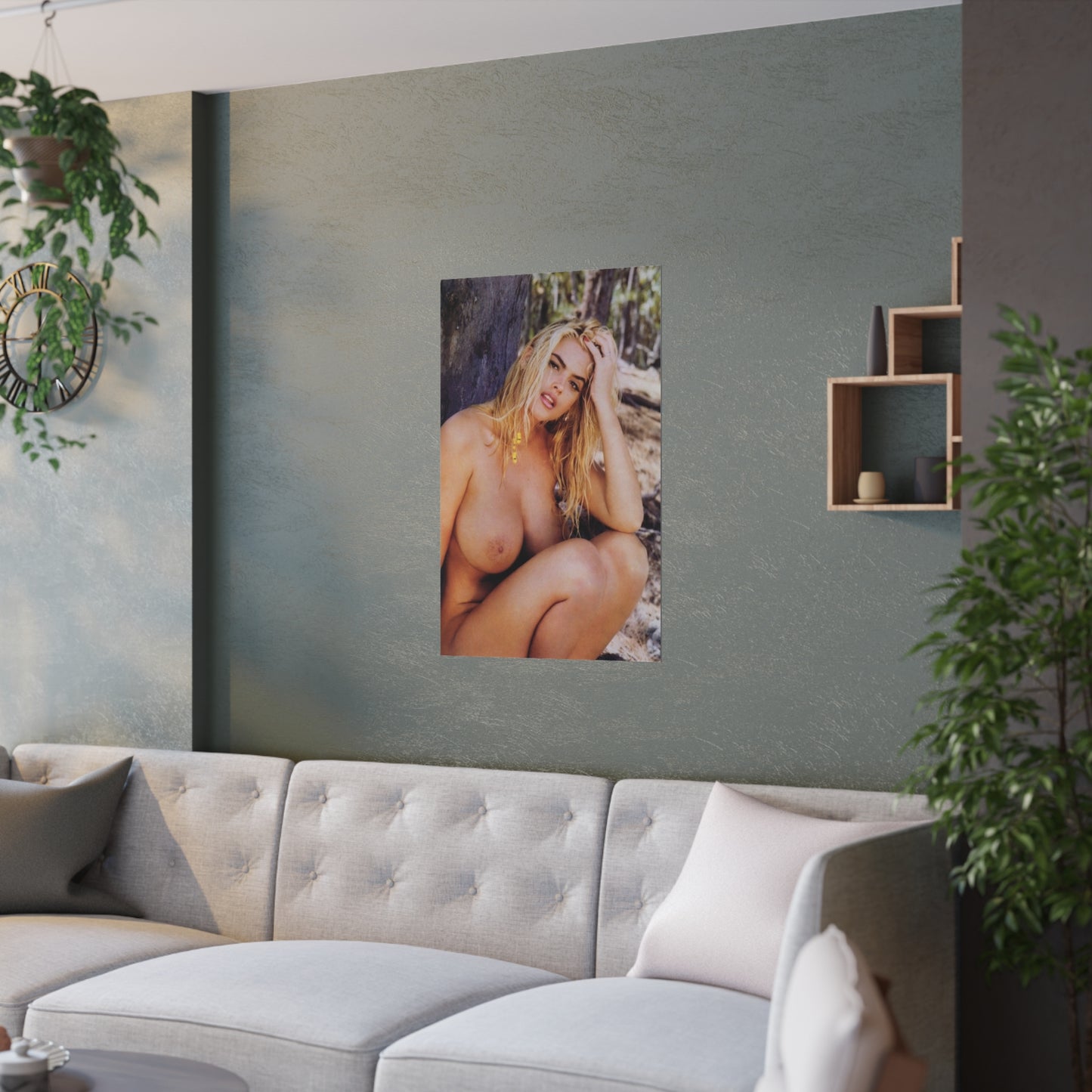 Satin Posters (210gsm) Anna Nicole Smith Nude