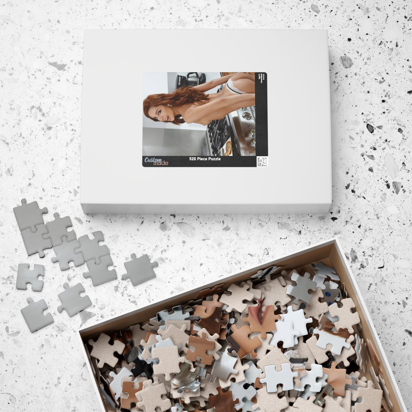 Puzzle (110, 252, 500, 1014-piece) Pet Vanna Bardot Nude #4