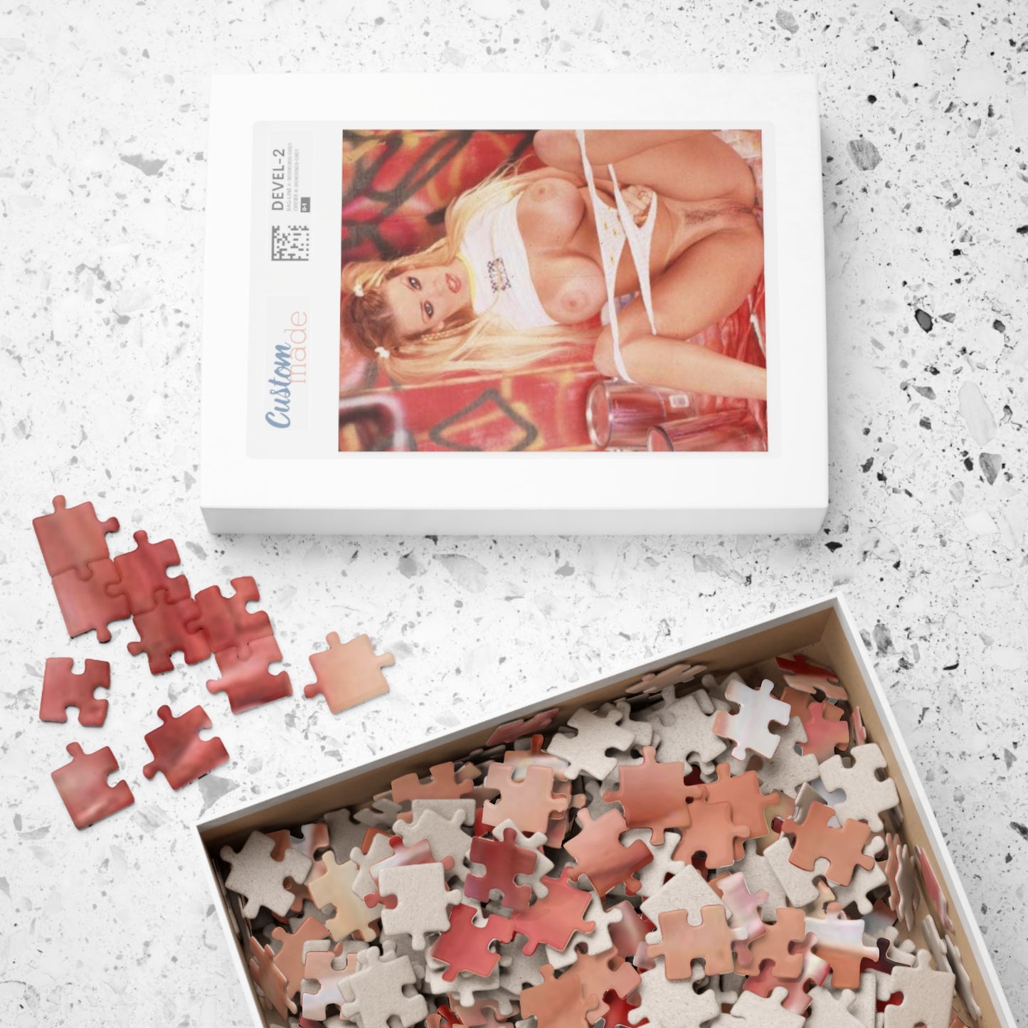 Puzzle (110, 252, 500, 1014-piece) Pornstar Jenna Jameson Nude