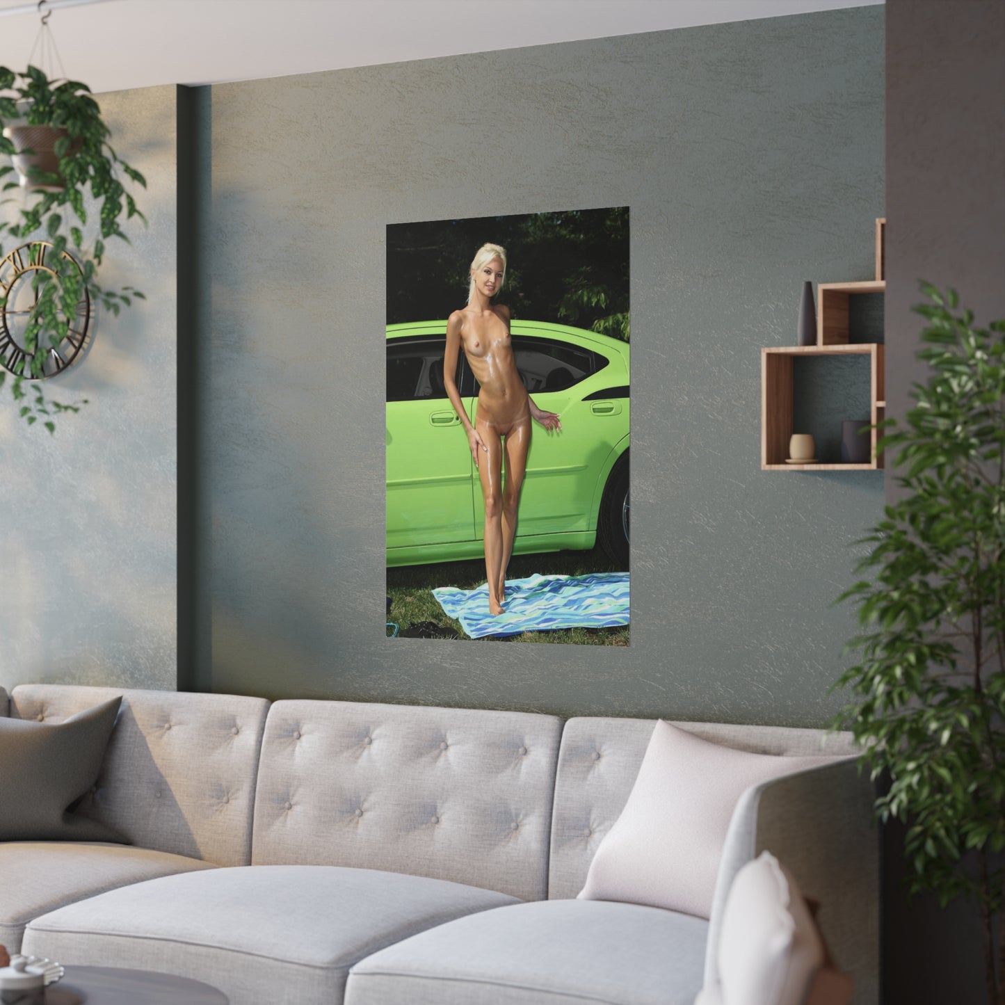 Satin Posters (210gsm) Franziska Facella Nude