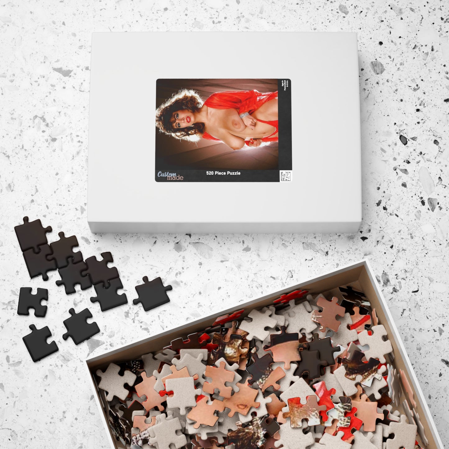 Puzzle (110, 252, 520, 1014-piece) Retro Adult Star Christy Canyon Nude