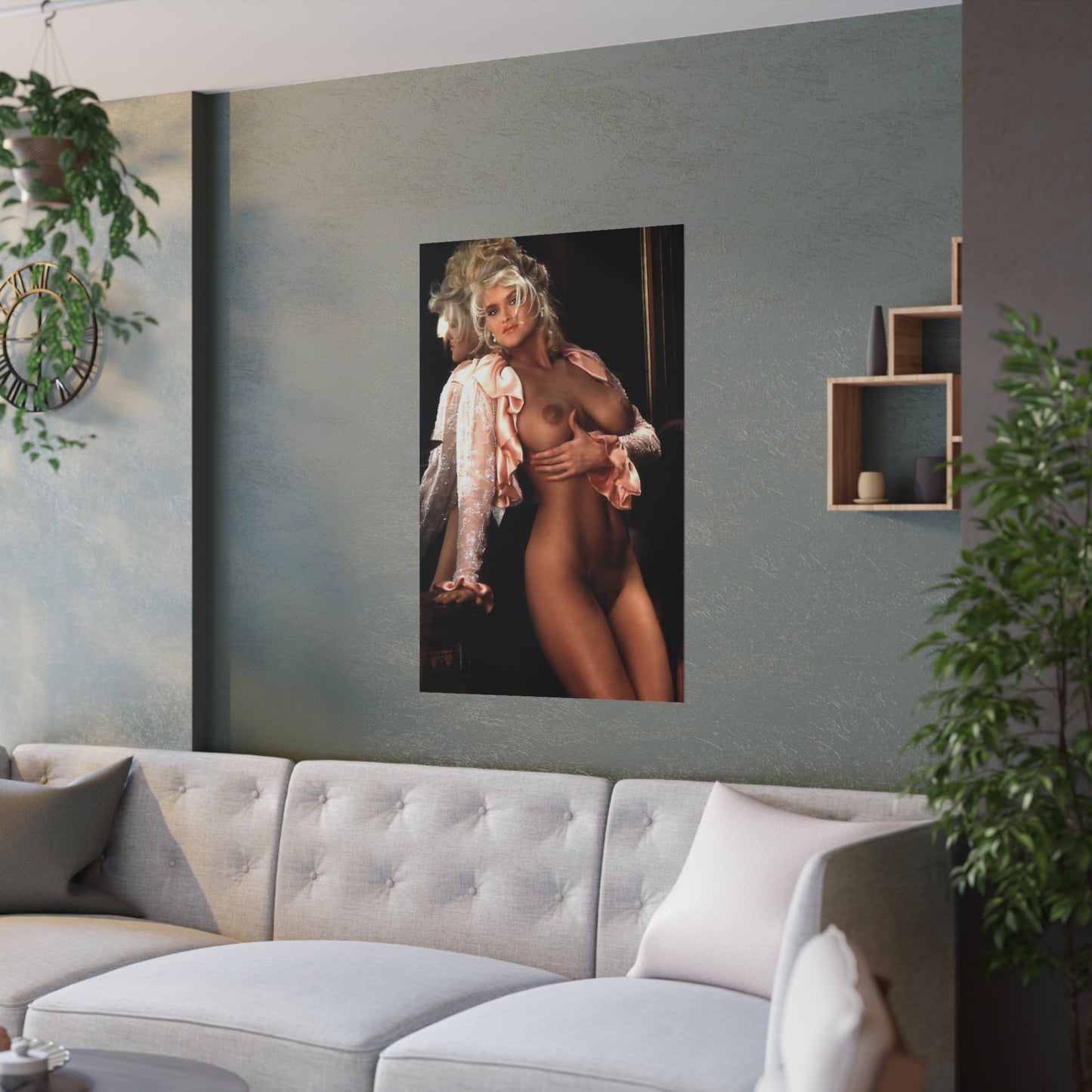 Satin Posters (210gsm) Anna Nicole Smith Nude