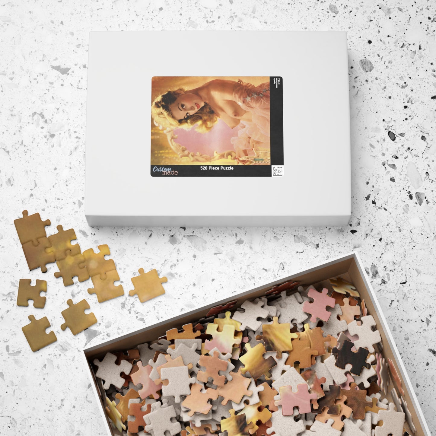 Puzzle (110, 252, 500, 1014-piece) Playmate 1955 Marilyn Waltz