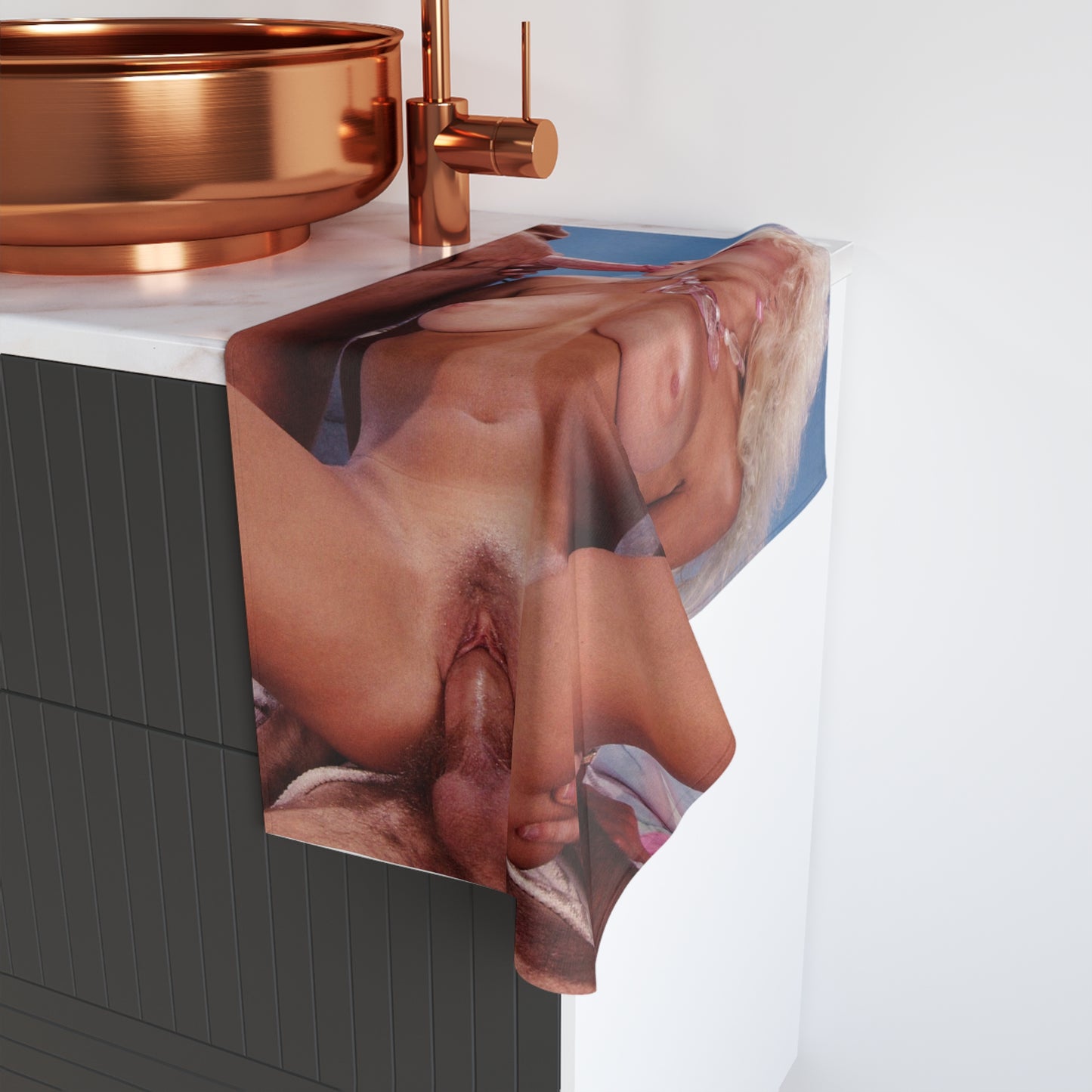 Hand Towel Amber Lynn Nude