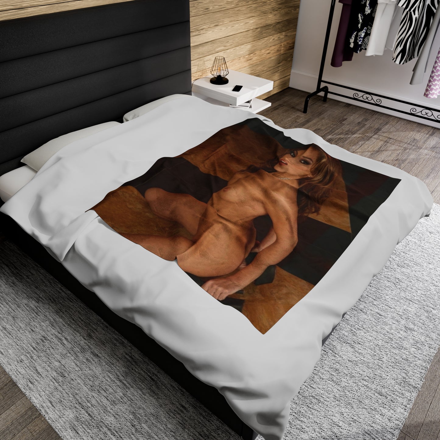 Velveteen Plush Blanket Pornstar Jenna Haze Nude
