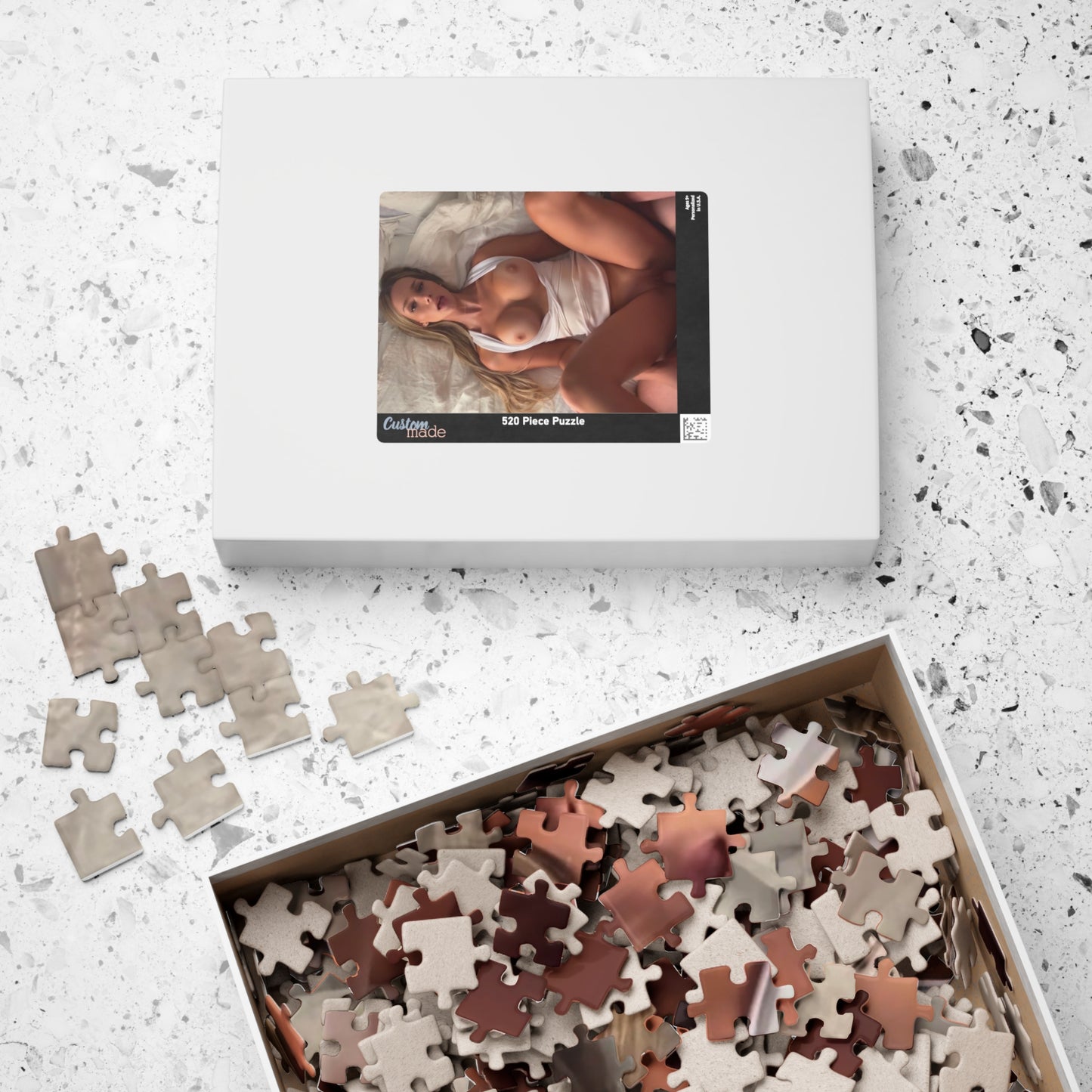 Puzzle (110, 252, 520, 1014-piece) Stunning Blonde Teen POV
