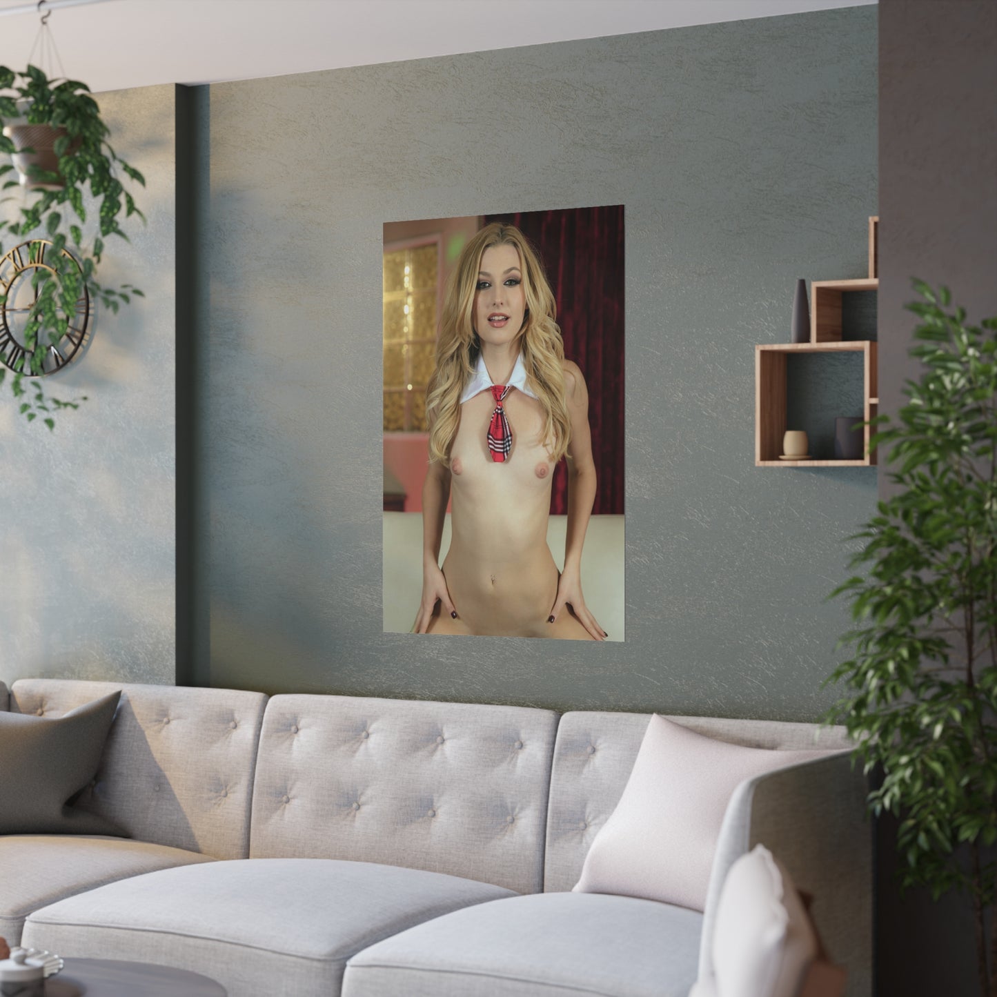Satin Posters (210gsm) Pet 2018 Alexa Grace Nude