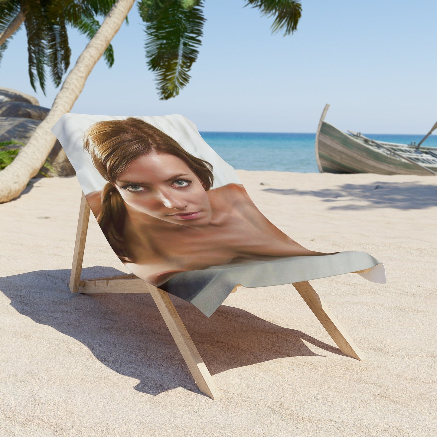 Beach Towel Target Practice Nude