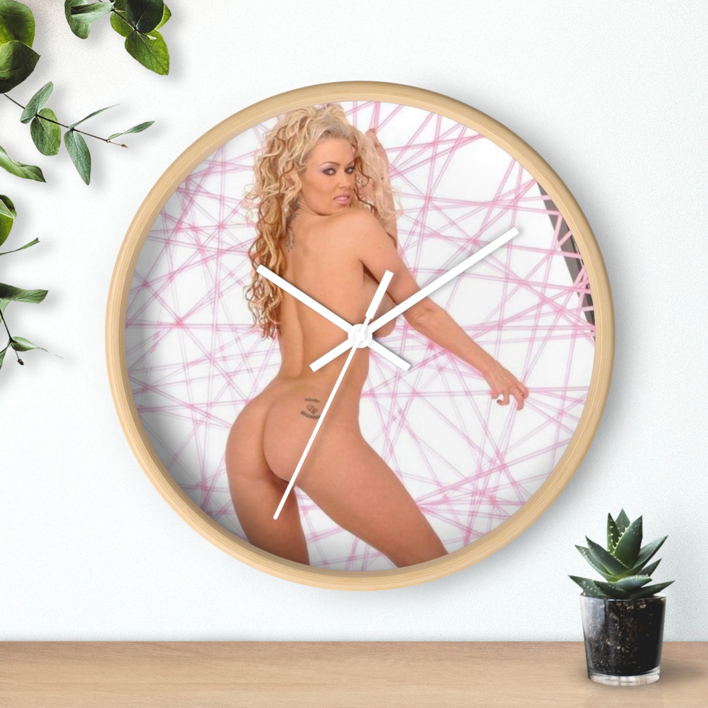 Wall Clock Pornstar Jenna Jameson Nude