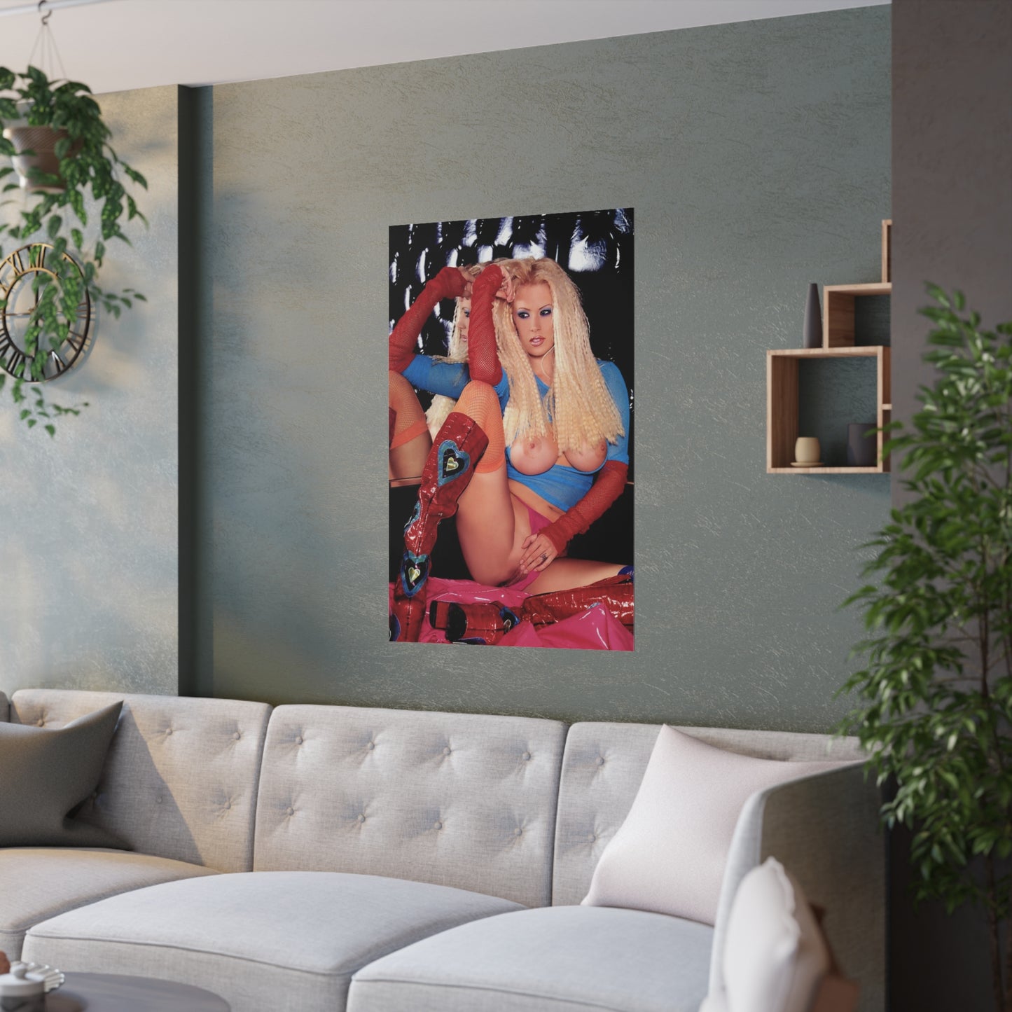 Satin Posters (210gsm) Jenna Jameson Nude