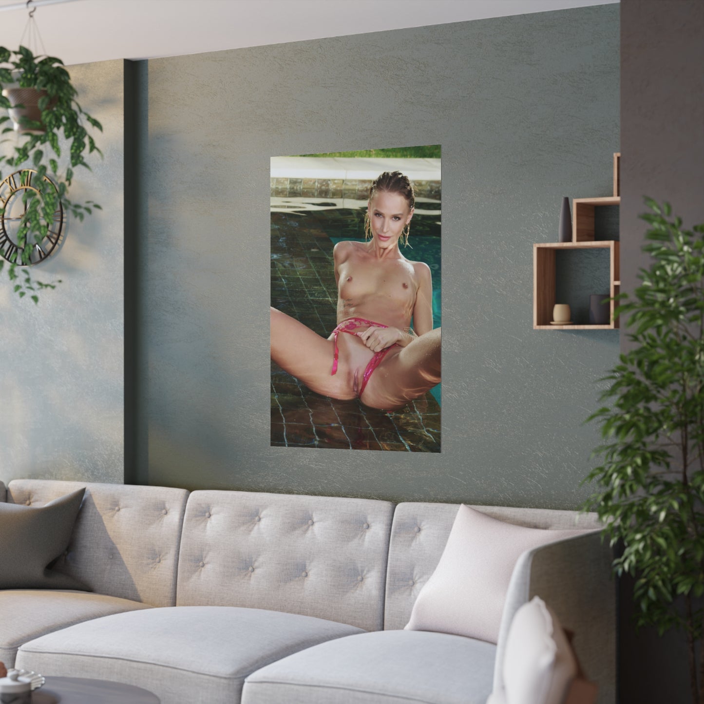 Satin Posters (210gsm) Penthouse Pet May 2020 Emma Hix