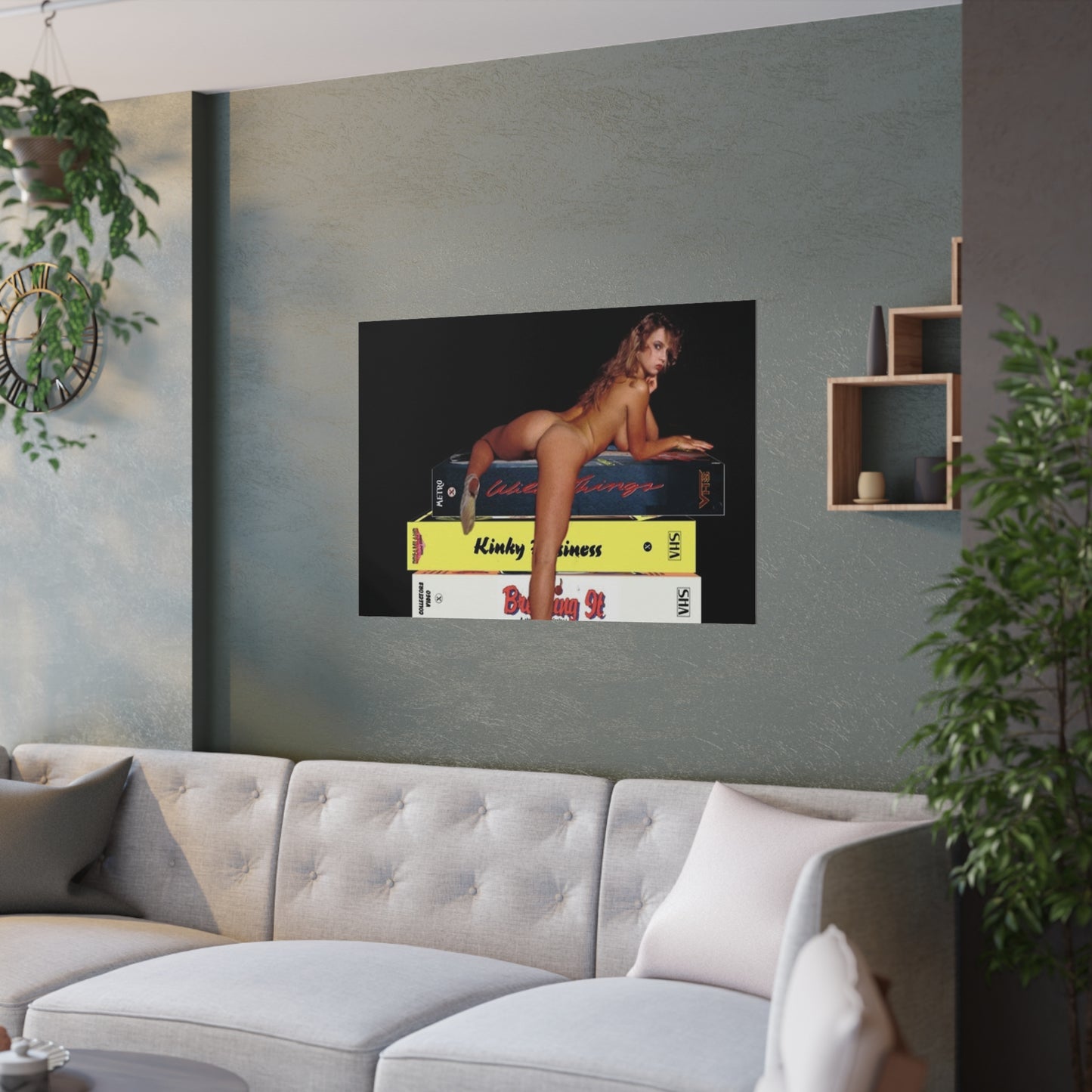 Satin Posters (210gsm) Retro Adult Star 1980s