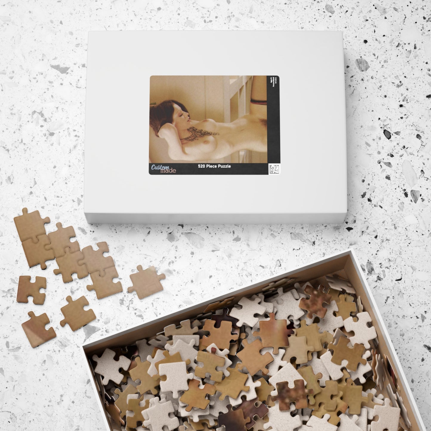 Puzzle (110, 252, 500, 1014-piece) Retro Porn Star Annette Haven