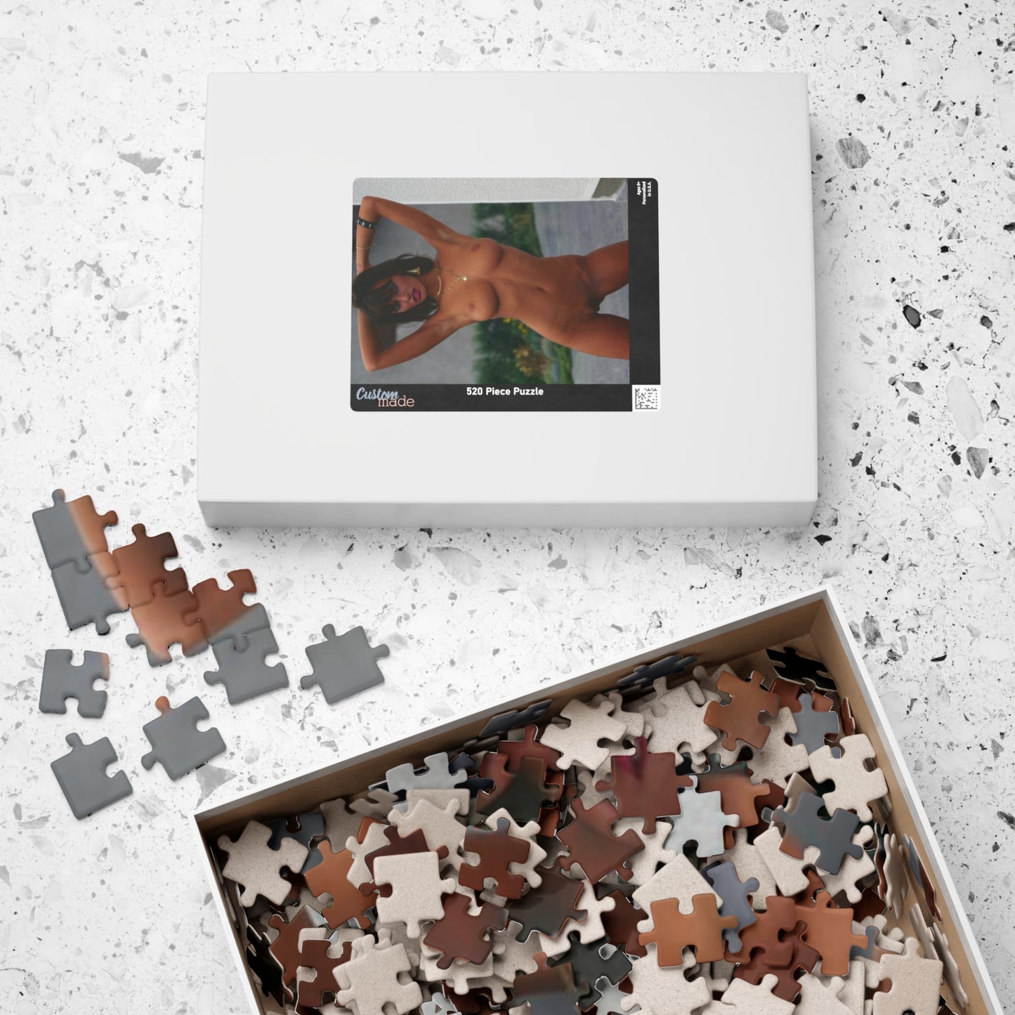 Puzzle (110, 252, 520, 1014-piece) Retro Porn Star Anita Blond