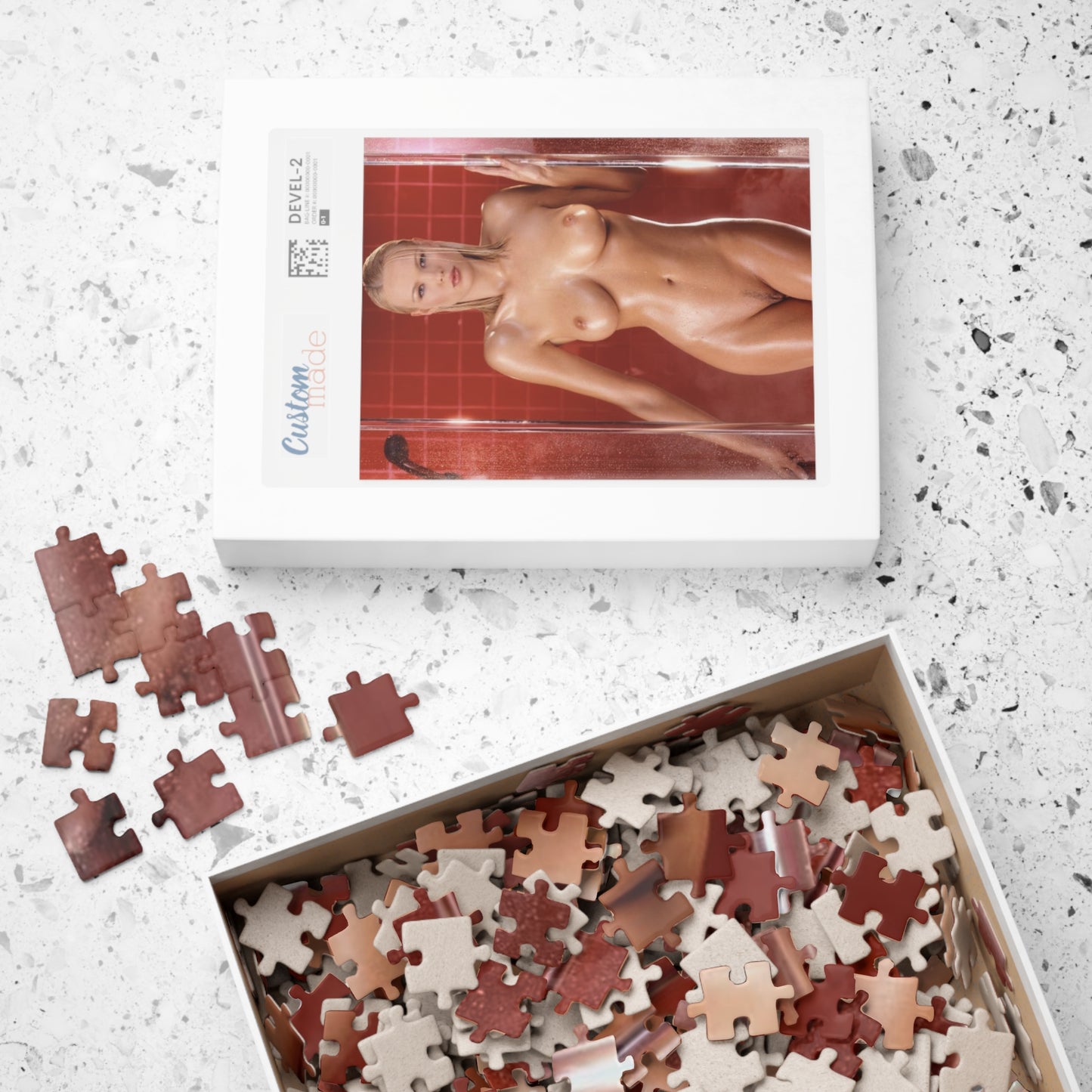 Puzzle (110, 252, 500, 1014-piece) Playboy Playmate January 2001 Irina Voronina