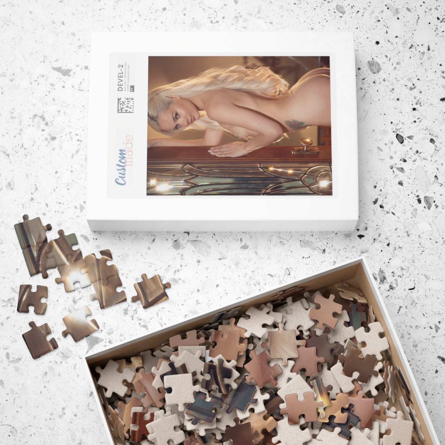 Puzzle (110, 252, 500, 1014-piece) Porn Star Puzzle Elsa Jean #2