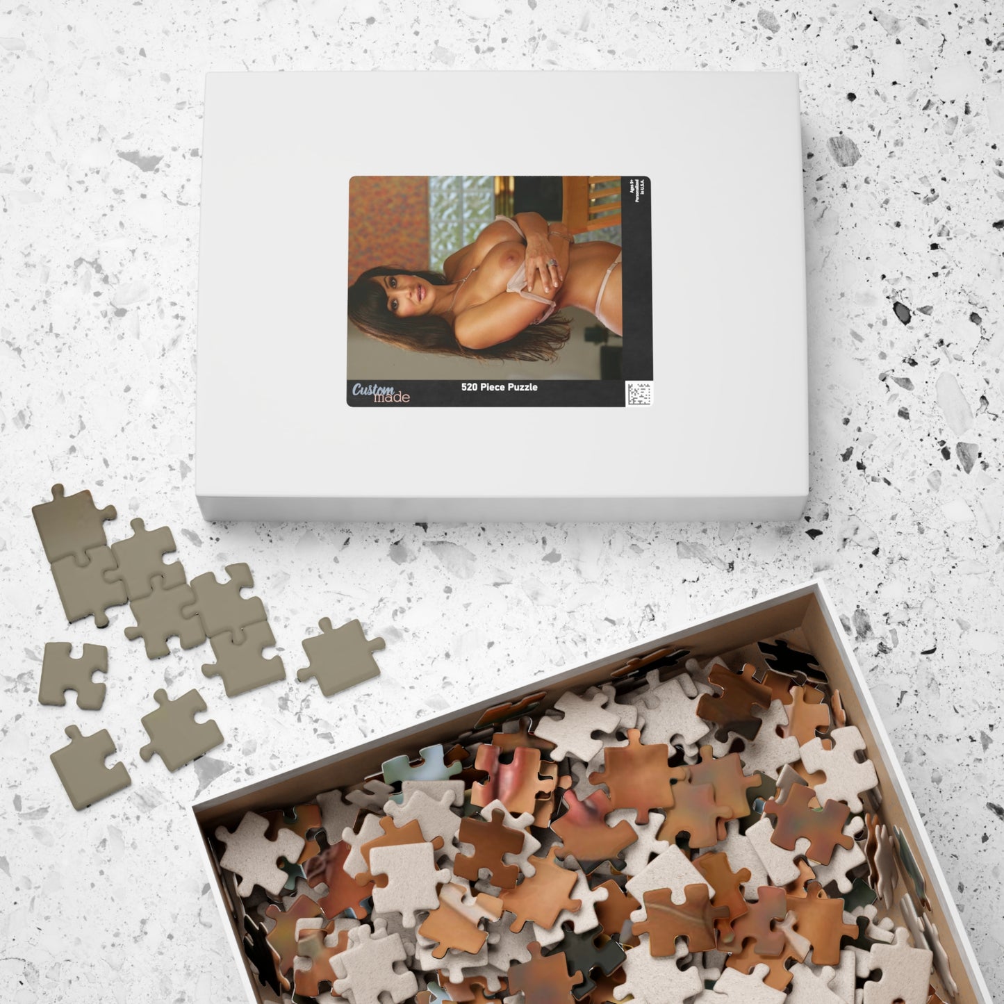 Puzzle (110, 252, 500, 1014-piece) Pornstar Lisa Ann Nude
