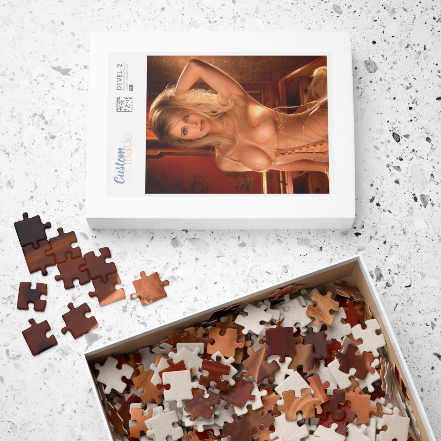 Puzzle (110, 252, 500, 1014-piece) Playboy Playmate May 1998 Deanna Brooks