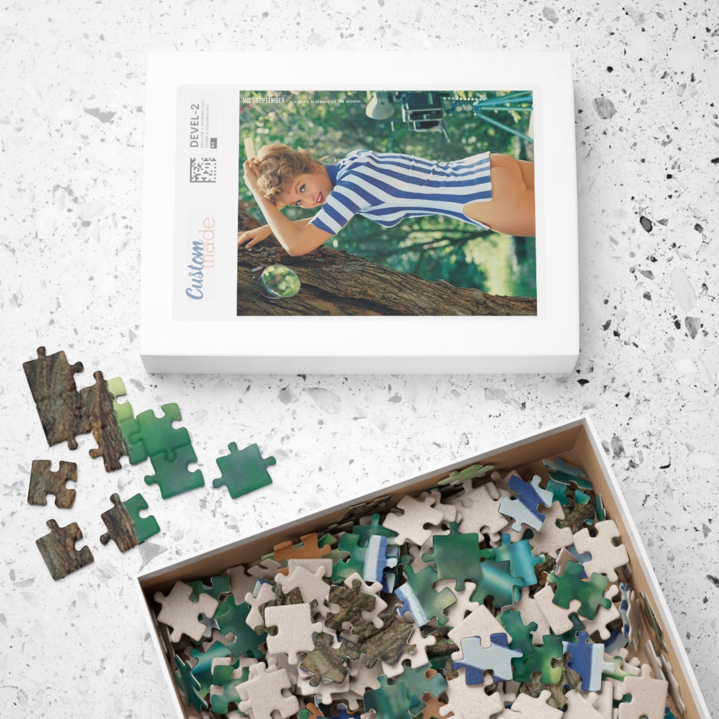Puzzle (110, 252, 500, 1014-piece) Playboy Playmate September 1959 Marianne Gaba