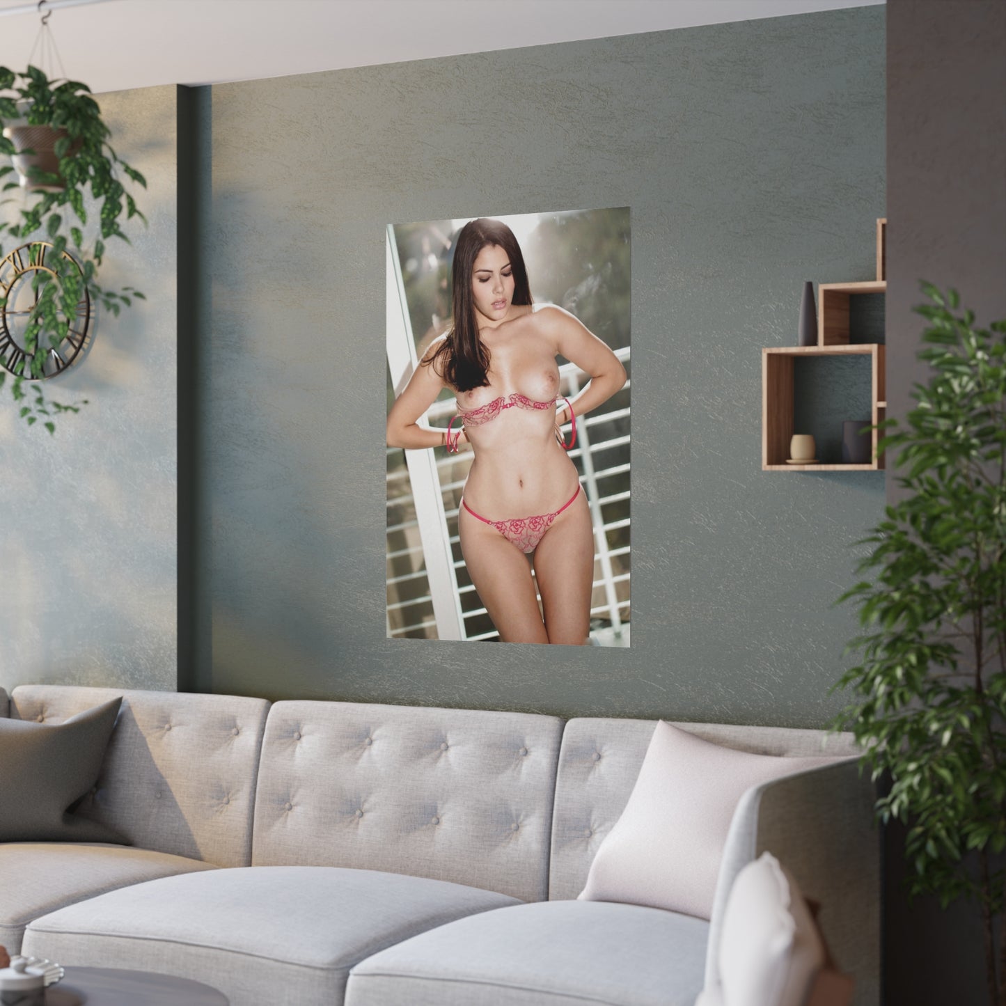 Satin Posters (210gsm) Pornstar Valentina Nappi Nude