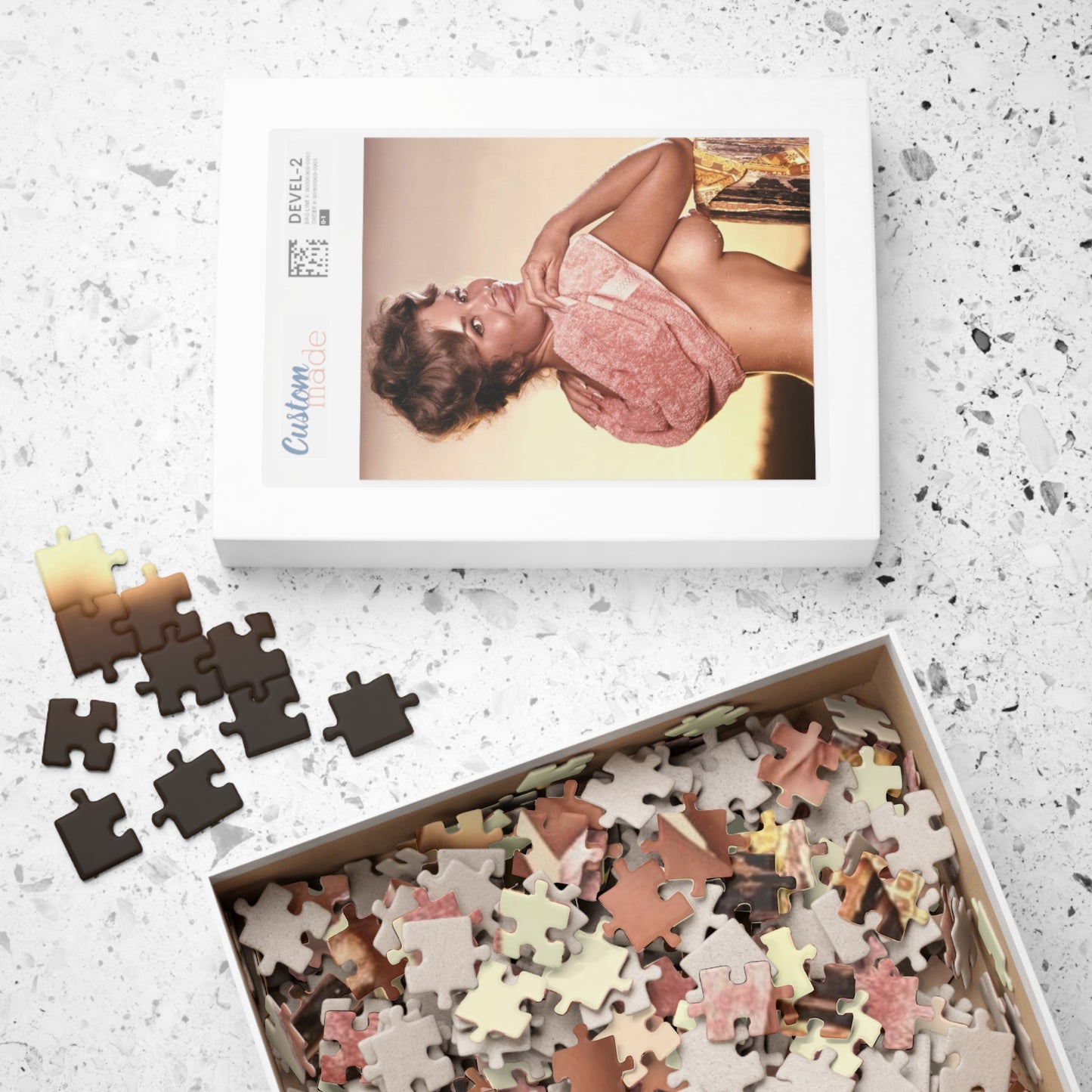 Puzzle (110, 252, 500, 1014-piece) Playboy Playmate March 1964 Nancy Scott