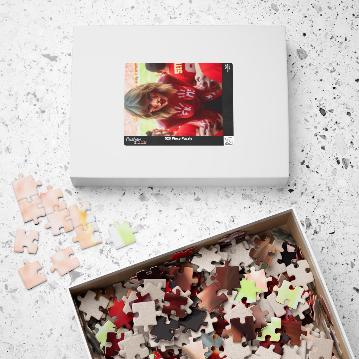 Puzzle (110, 252, 520, 1014-piece) Taylor Swift AI Nudes
