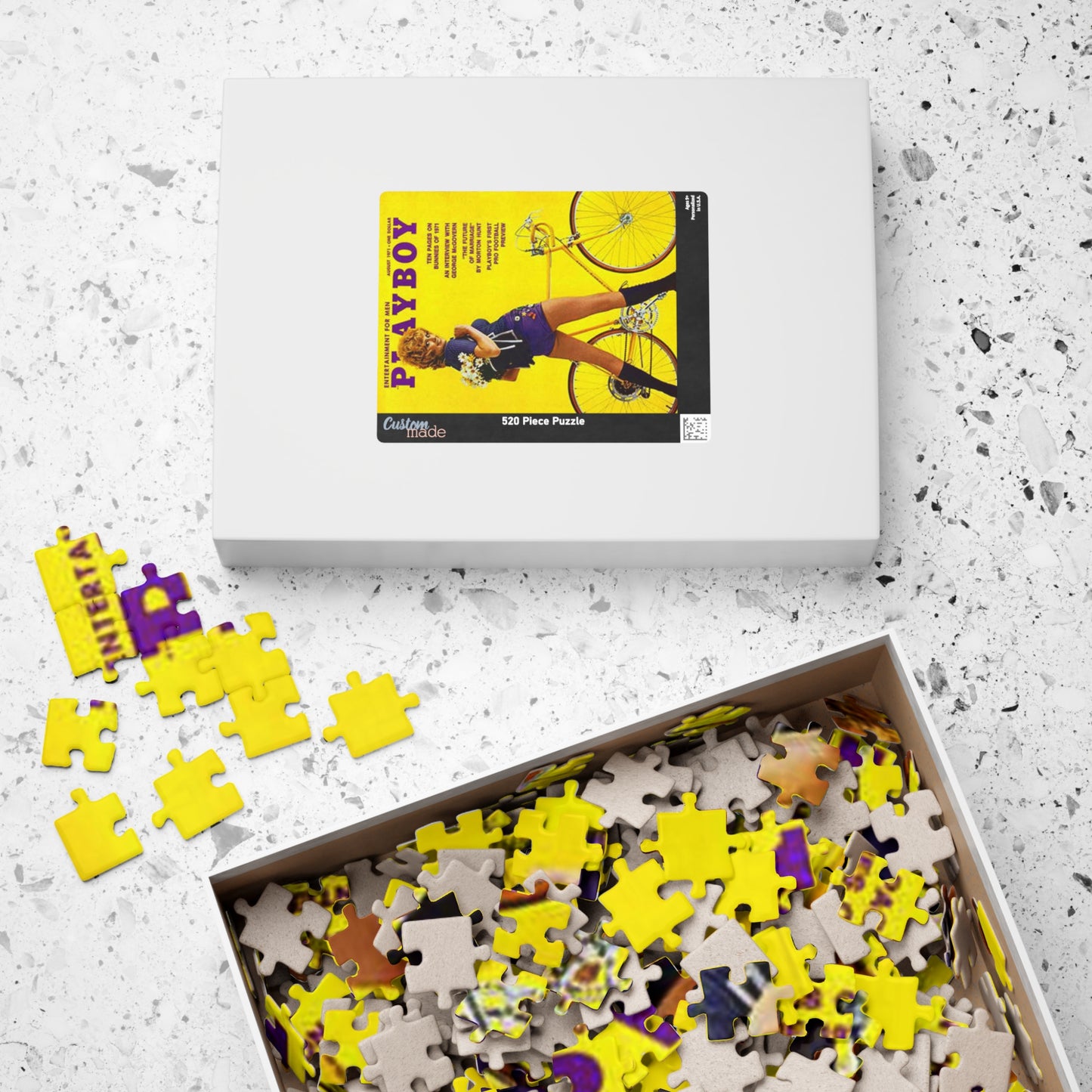 Puzzle (110, 252, 500, 1014-piece) Playboy Cover August 1971